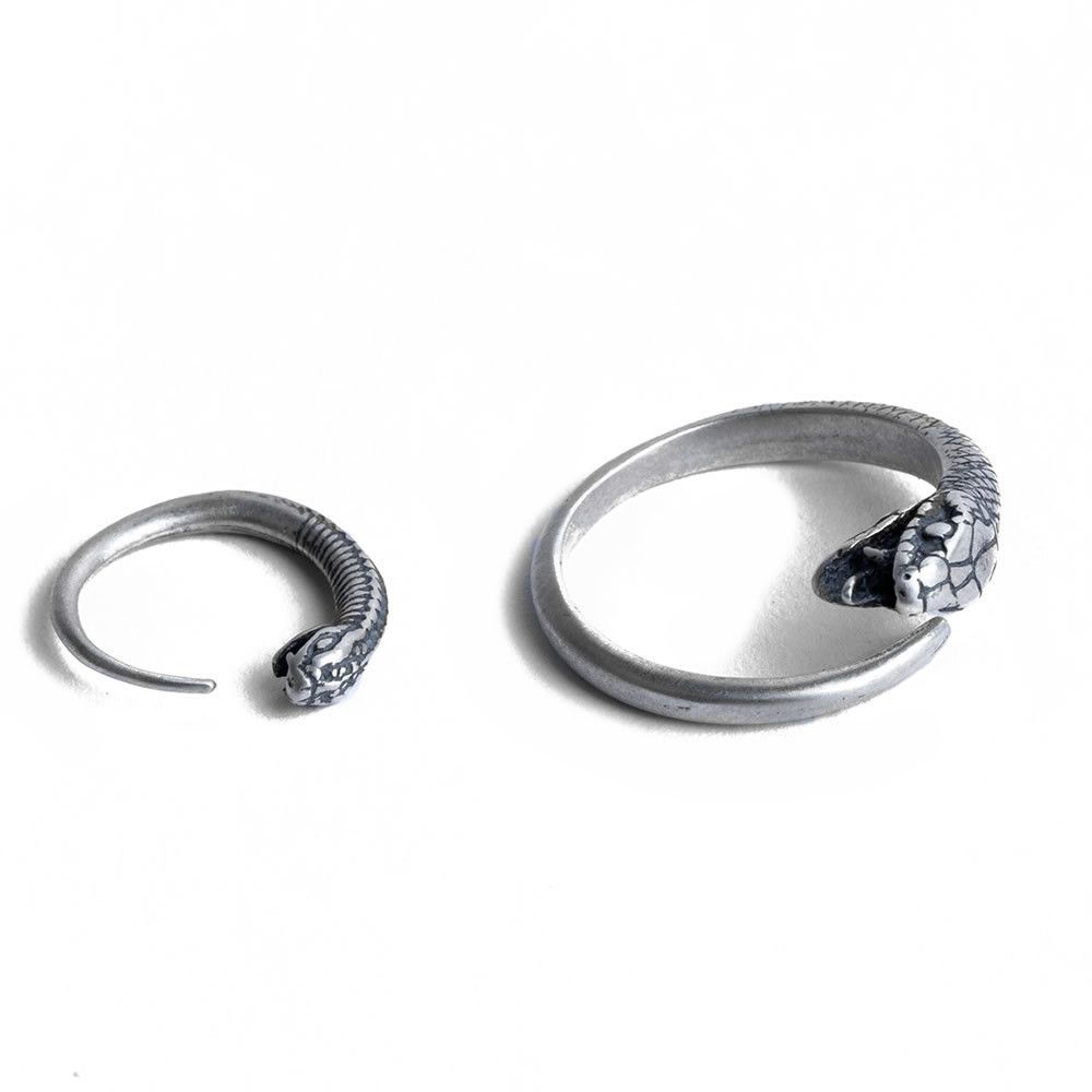 Jewelry Snake Future Jewelry Rings Open Size Chrome Ring (Size 7-13) Size ONE SIZE - 6 Thumbnail