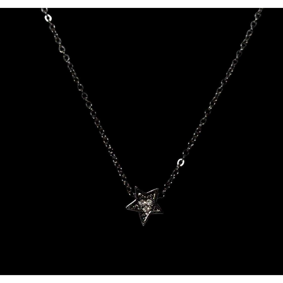 Other Minimalist Whimsical Rhinestone Star Necklace Size ONE SIZE - 3 Thumbnail
