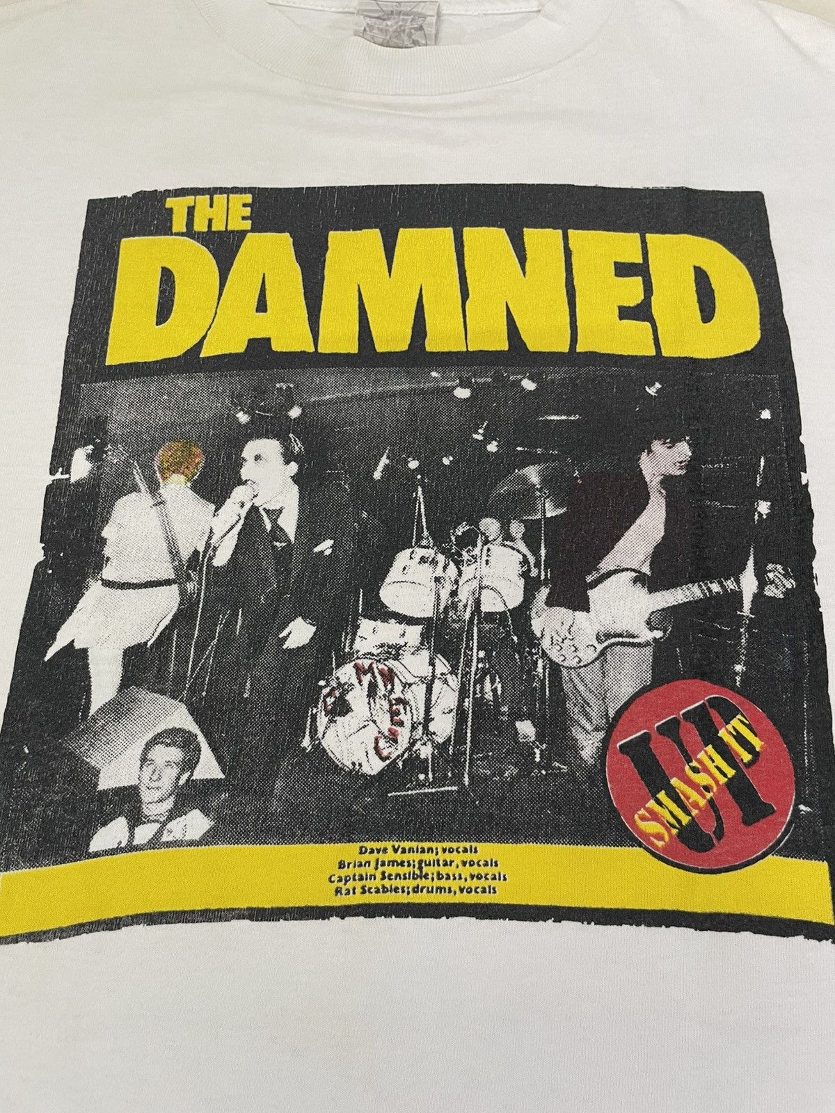 Band Tees RARE VINTAGE MOSQUITO HEAD T SHIRT THE DAMNED 90’s Size US S / EU 44-46 / 1 - 5 Thumbnail