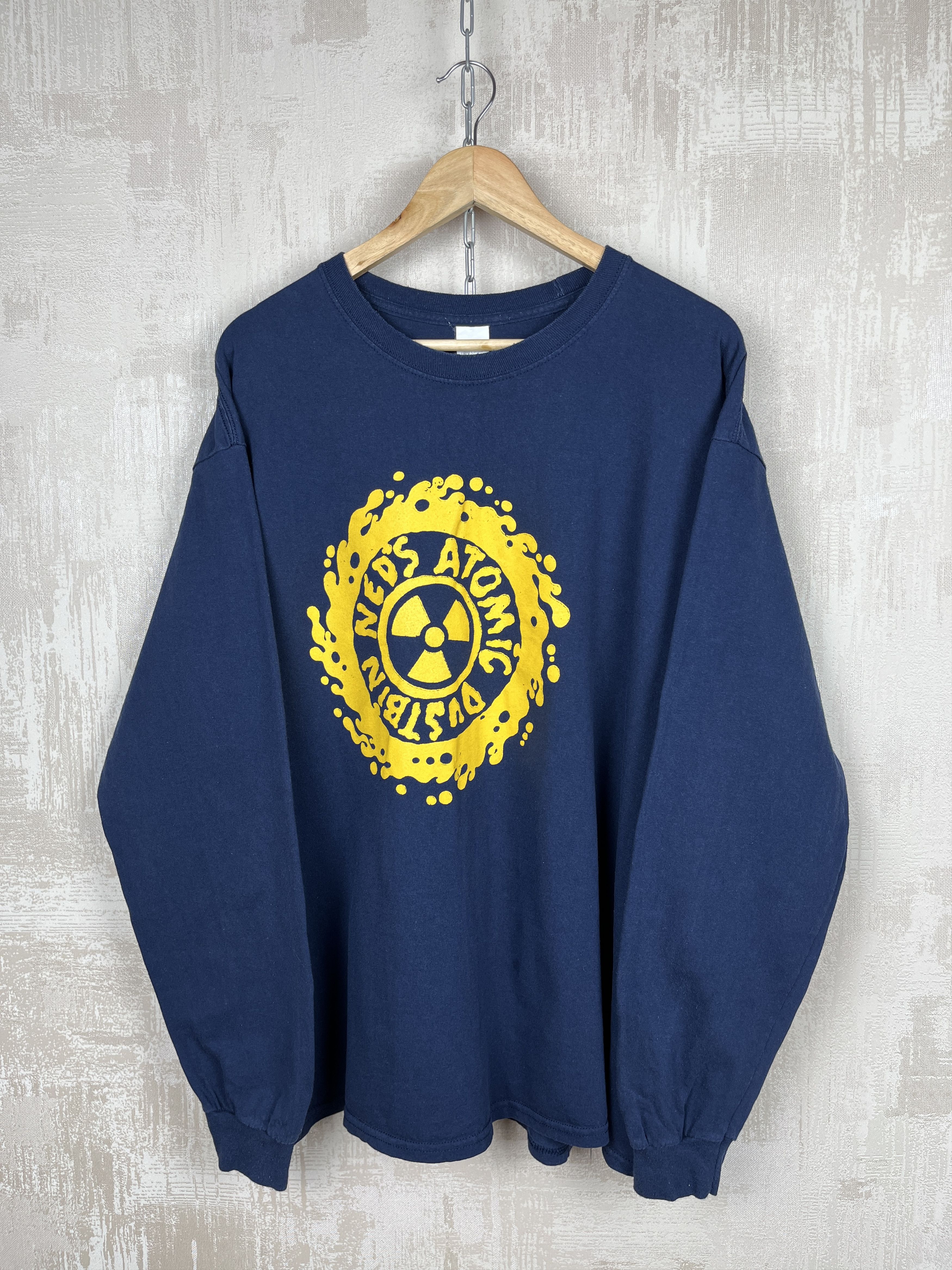 Band Tees Ned's Atomic Dustbin Rock Band Vintage Long Sleeve T-shirt Size US XL / EU 56 / 4 - 11 Thumbnail