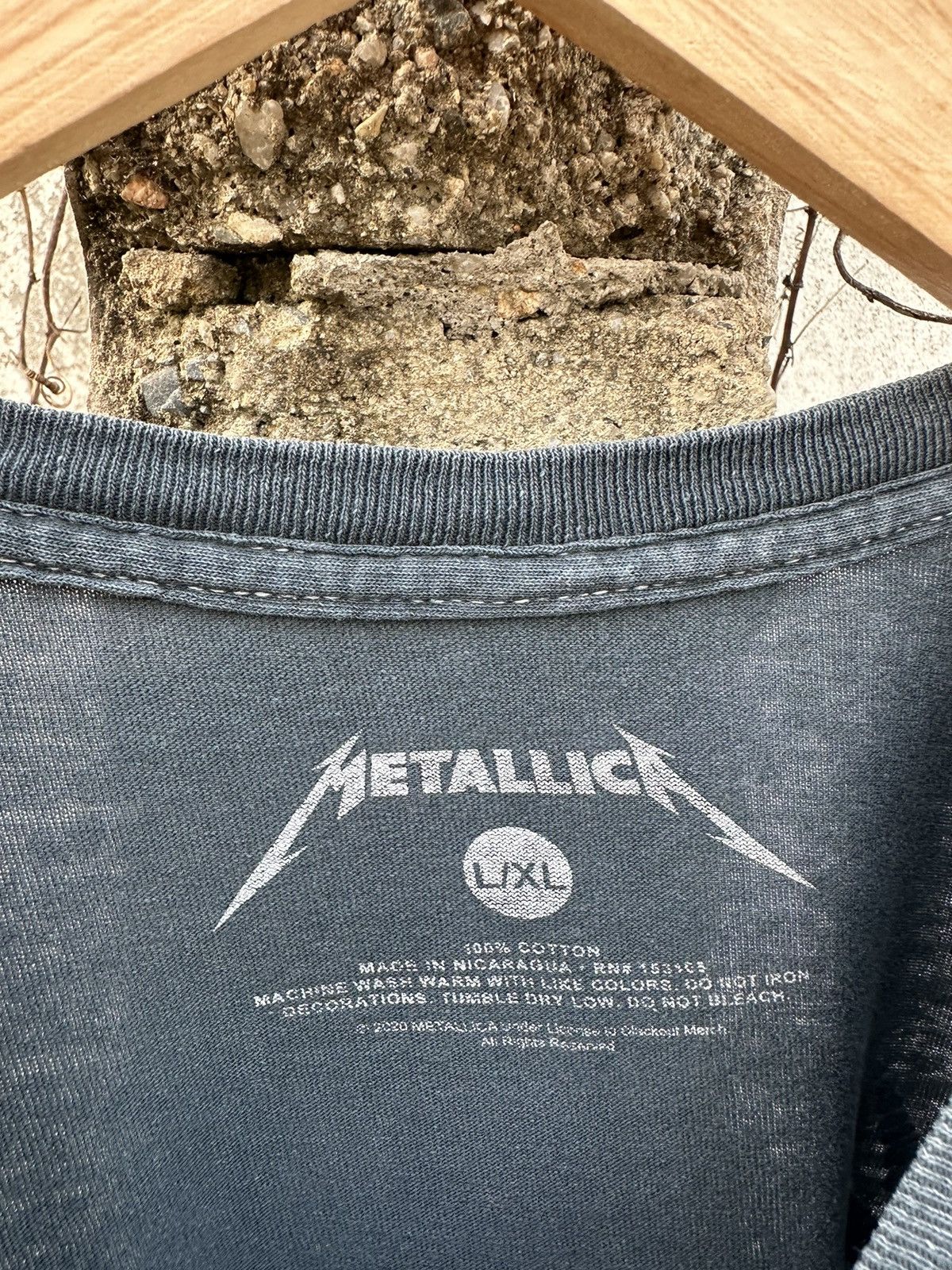 Band Tees Tour 80's Metallica Pushead Distressed XL Boxy Tees Size US XL / EU 56 / 4 - 5 Thumbnail