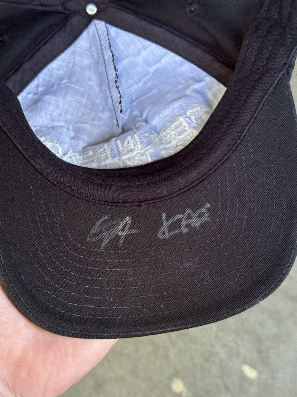 Holiday Brand Rest In Peace Hollywood Blush Hat Signed by Geezer Size ONE SIZE - 6 Thumbnail