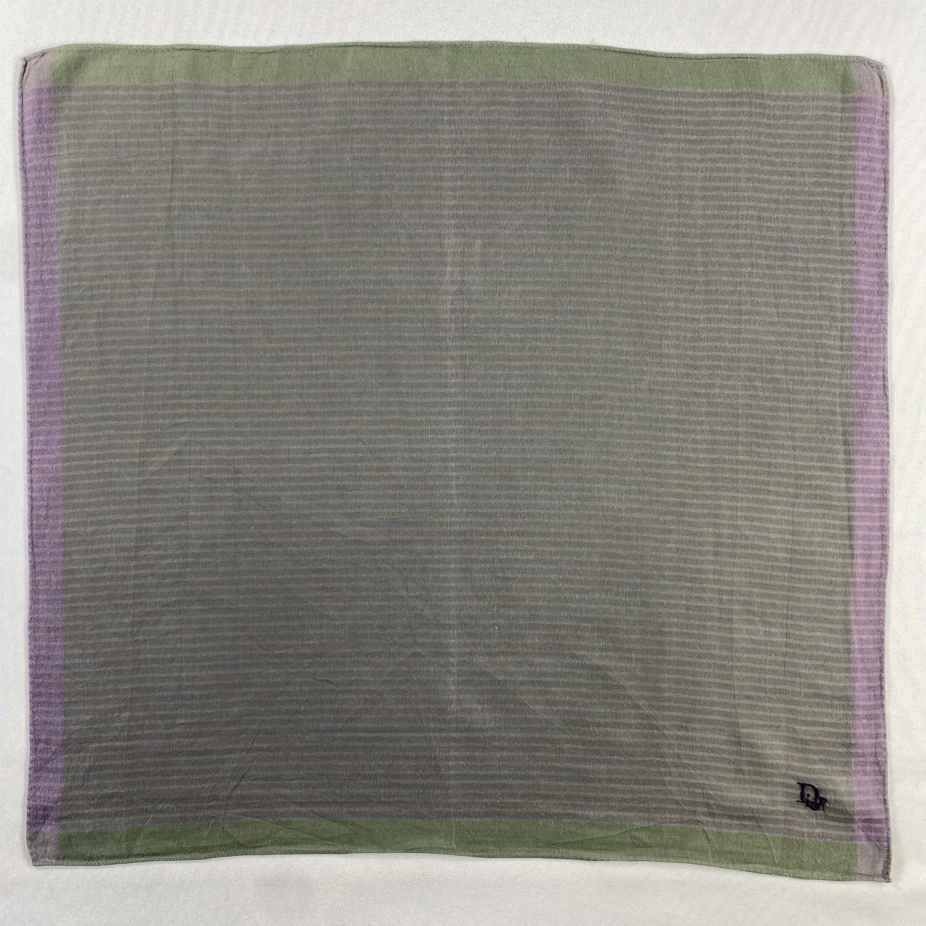 Vintage Dior Bandana/ Handkerchief / Neckerchief-P1803 Size ONE SIZE - 1 Thumbnail