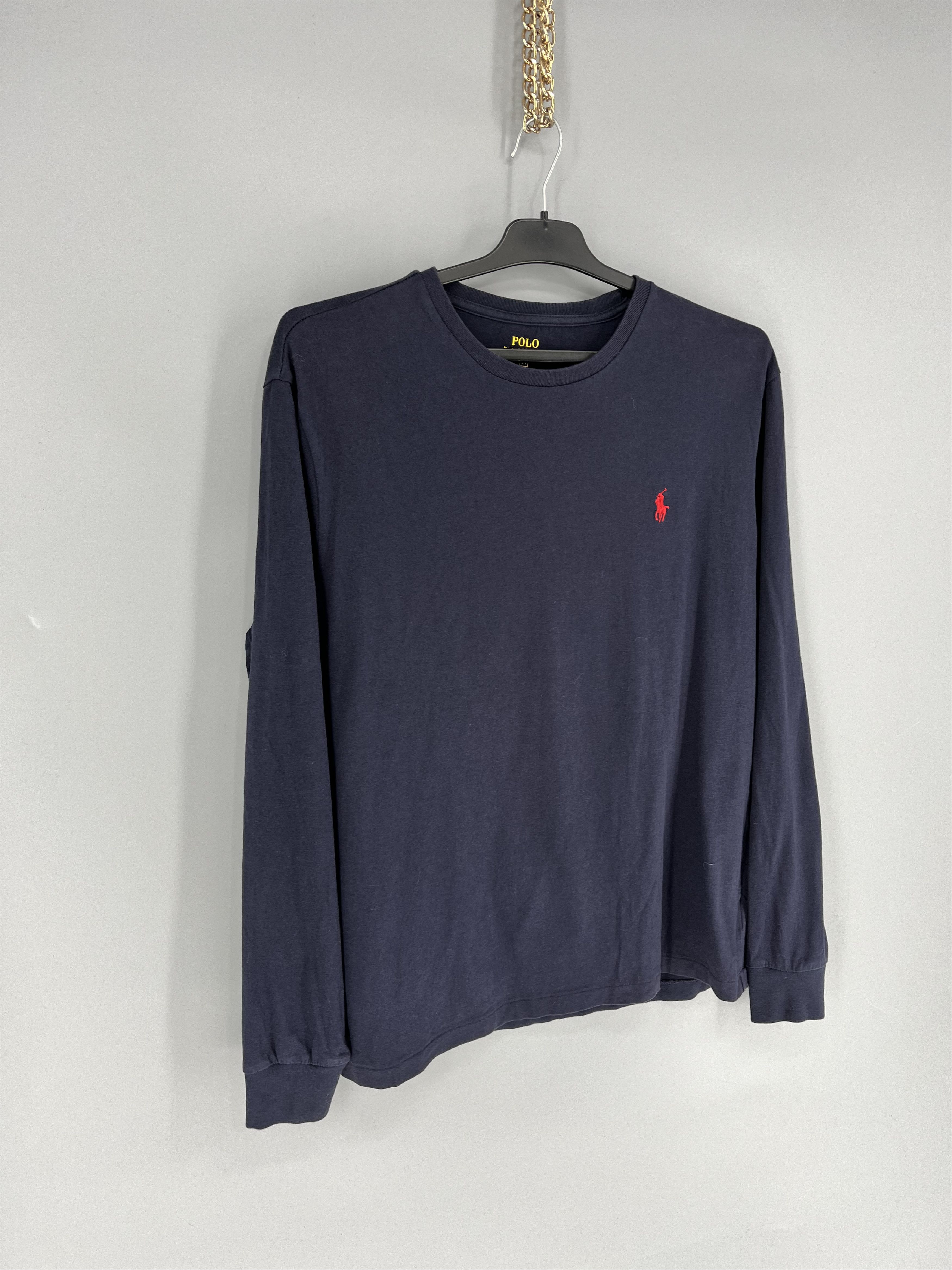 Polo Ralph Lauren Vintage Polo Ralph Lauren Pony Long Sleeve TShirt Size M Y2K Size US M / EU 48-50 / 2 - 2 Thumbnail