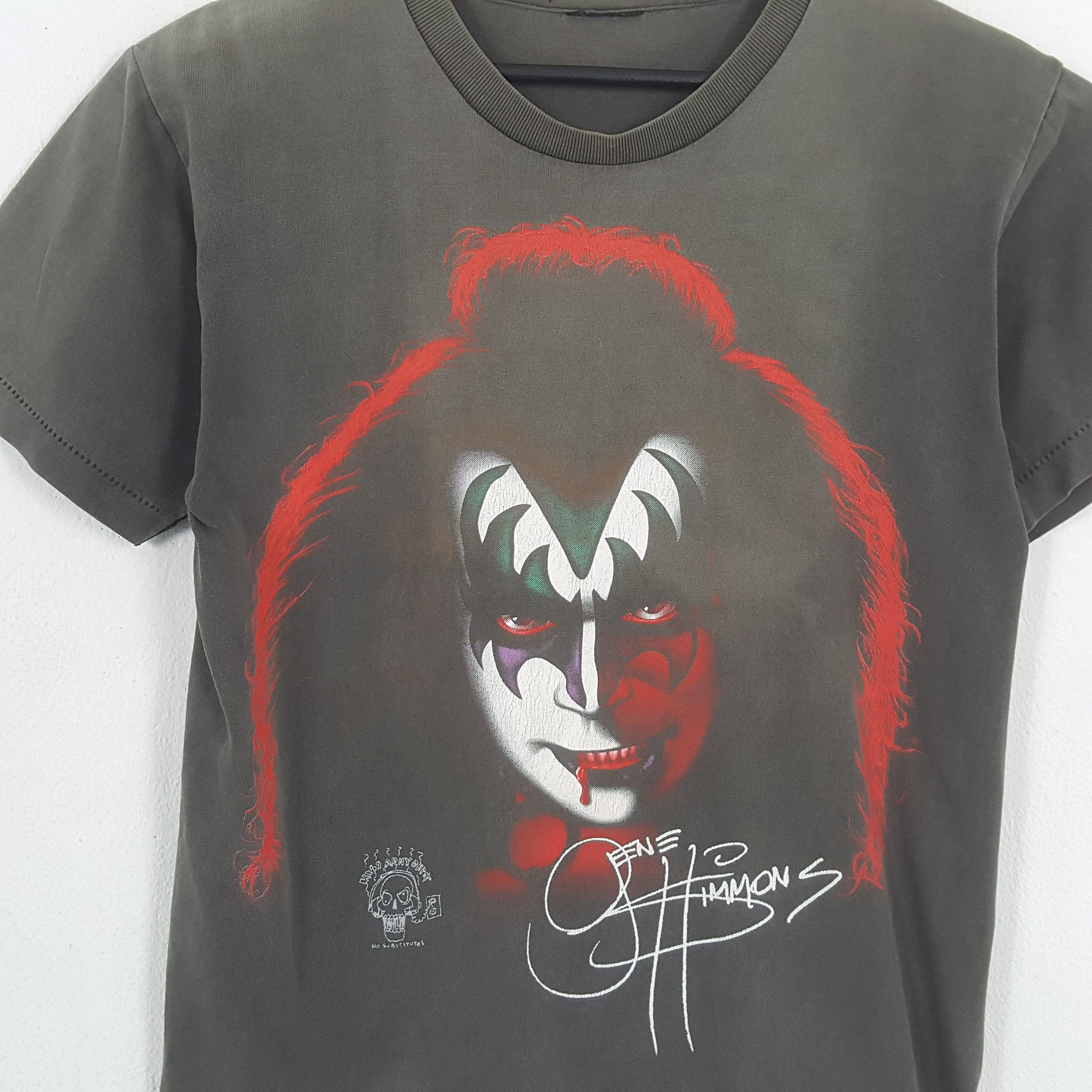 Band Tees KISS Rock Band Music Vintage Tshirt Size US M / EU 48-50 / 2 - 2 Thumbnail