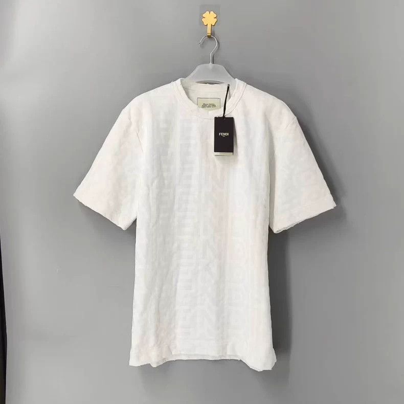 Fendi FENDI Men's All-over Print Short Sleeve T-shirt Size US M / EU 48-50 / 2 - 1 Thumbnail