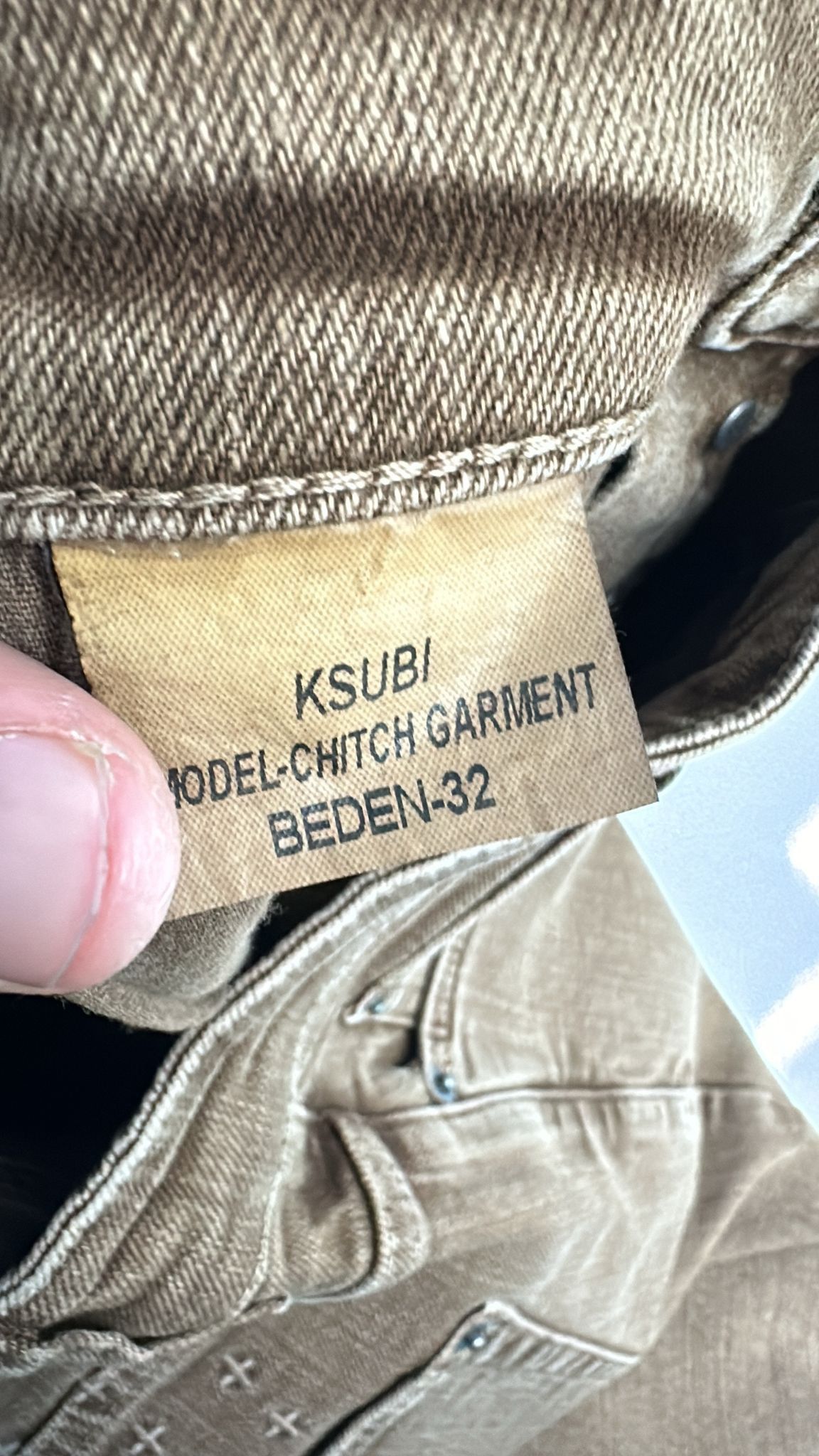 Ksubi Ksubi Chitch Garment Overkast Sample Jean Size 32 Size US 32 / EU 48 - 6 Thumbnail