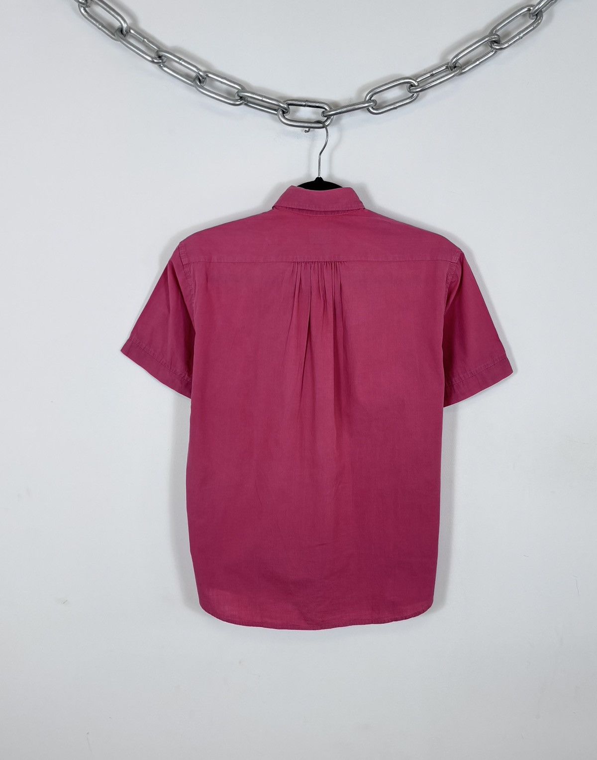 C.P. Company Vintage C.P. Company Pocket Logo Rare Short Sleeve Shirt Size US S / EU 44-46 / 1 - 17 Thumbnail