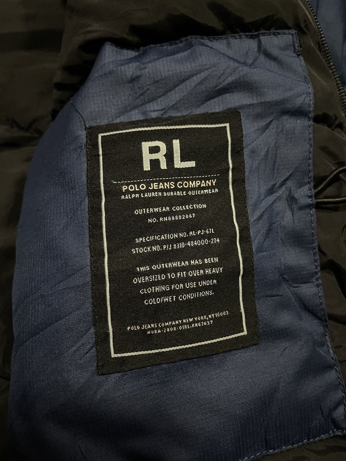 Polo Ralph Lauren Vintage Y2K Polo Ralph Lauren Puffer Jacket🔥🔥🔥 Size US L / EU 52-54 / 3 - 10 Thumbnail