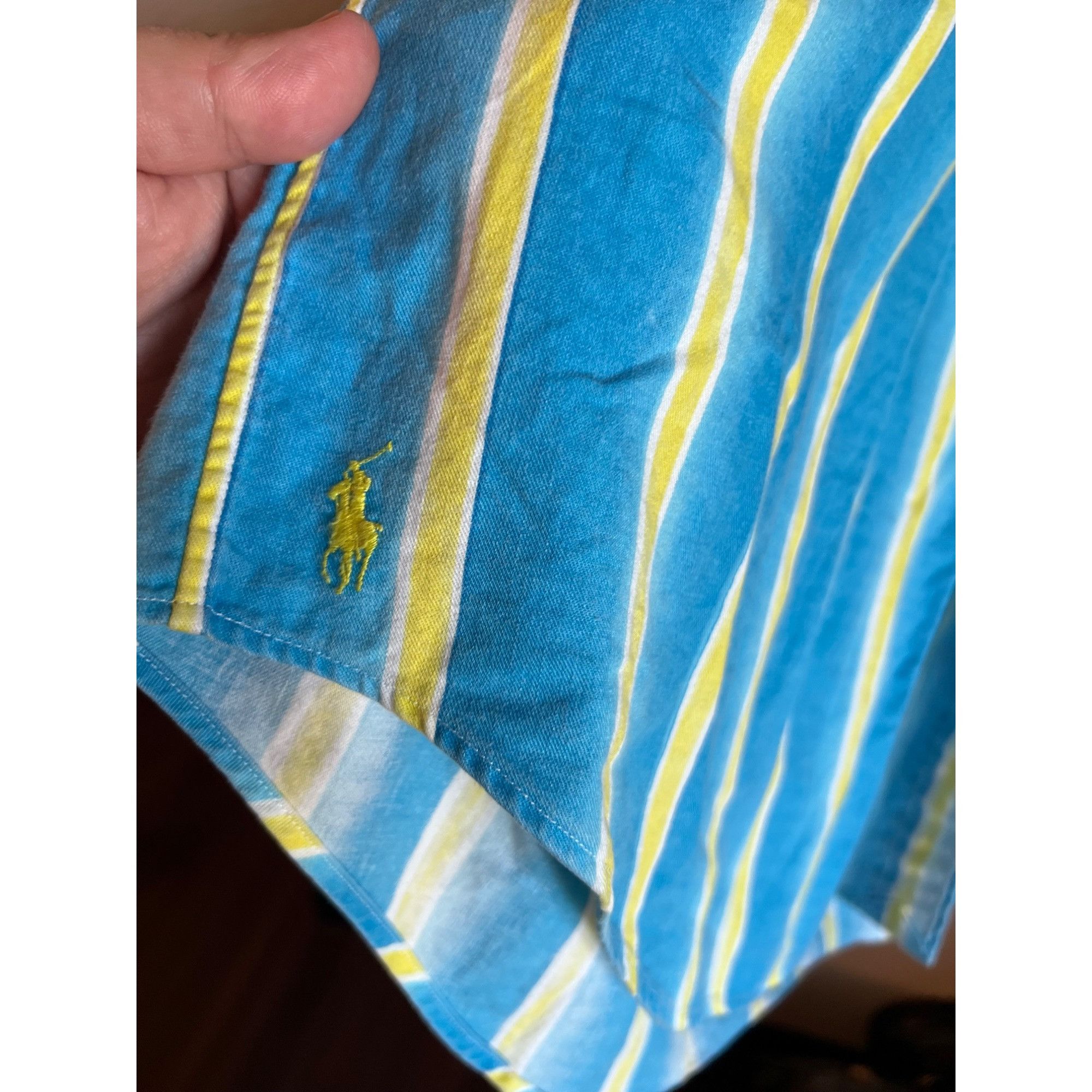 Ralph Lauren Vintage Ralph Lauren Short Sleeve Button Up Shirt - Size L Size US XL / EU 56 / 4 - 2 Thumbnail