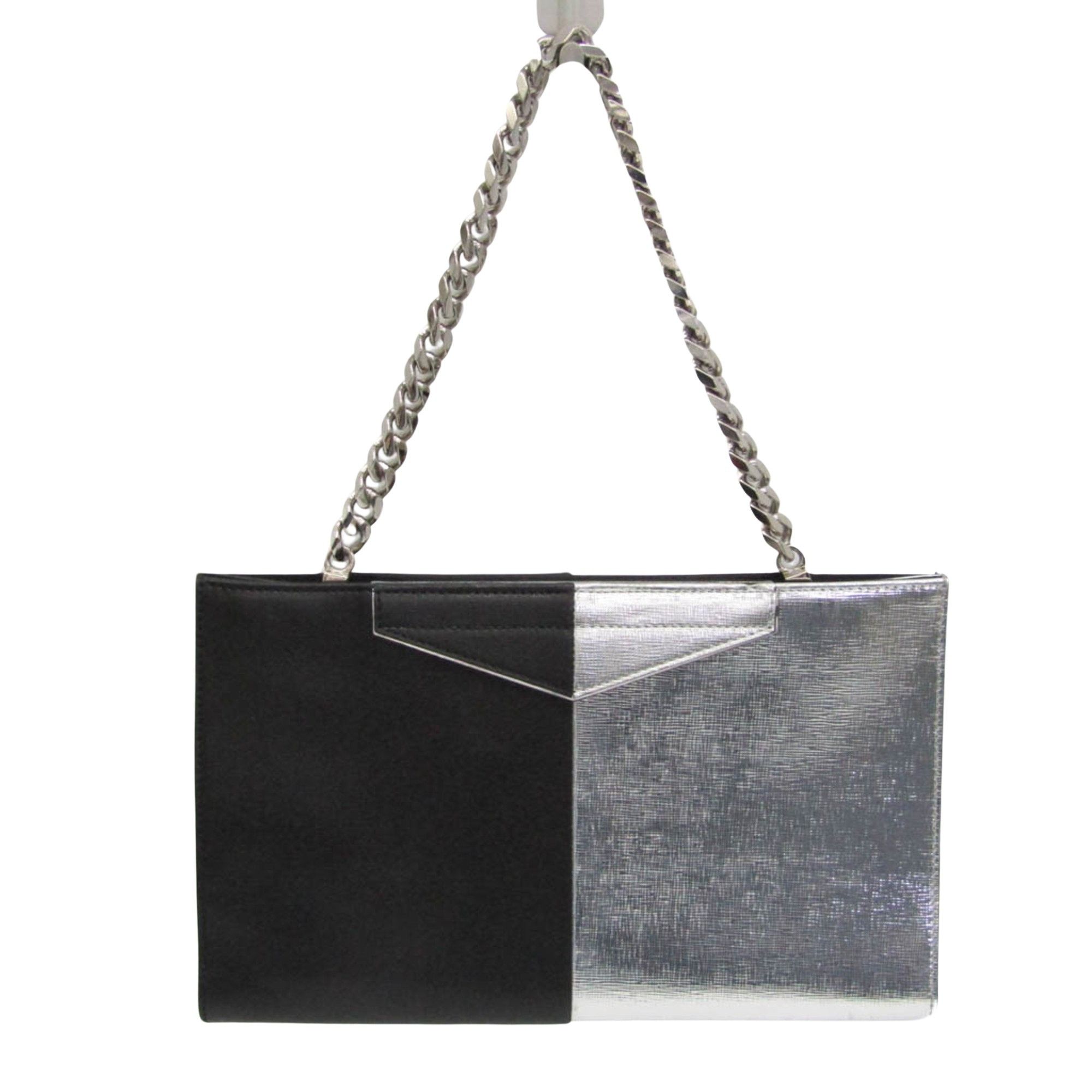 Fendi Black Leather Tote Bag (Pre-Owned) Size ONE SIZE - 1 Thumbnail