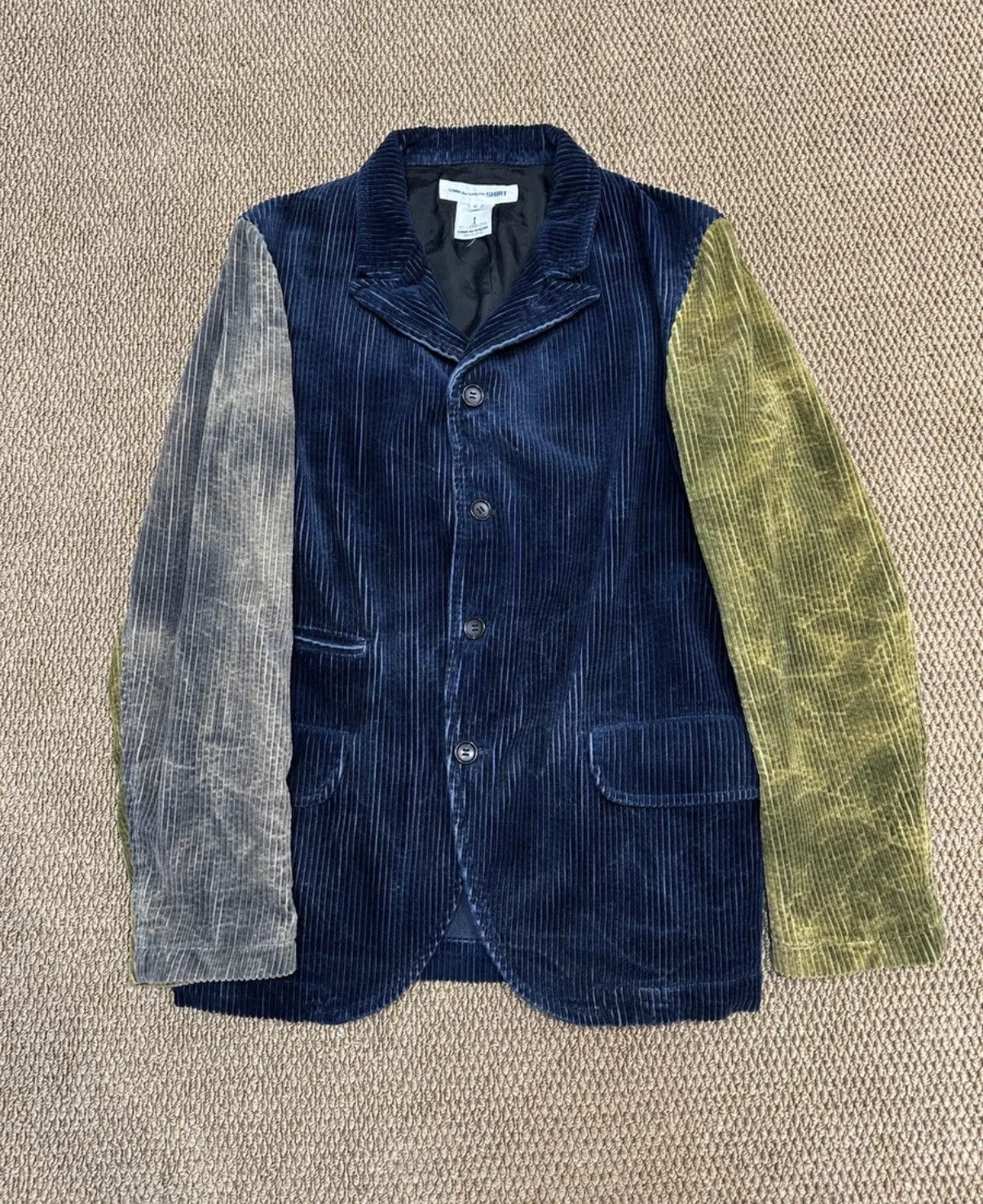 Comme des Garcons Comme des Garçons CDG Corduroy Deconstructed Blazer K23 Size US M / EU 48-50 / 2 - 1 Thumbnail