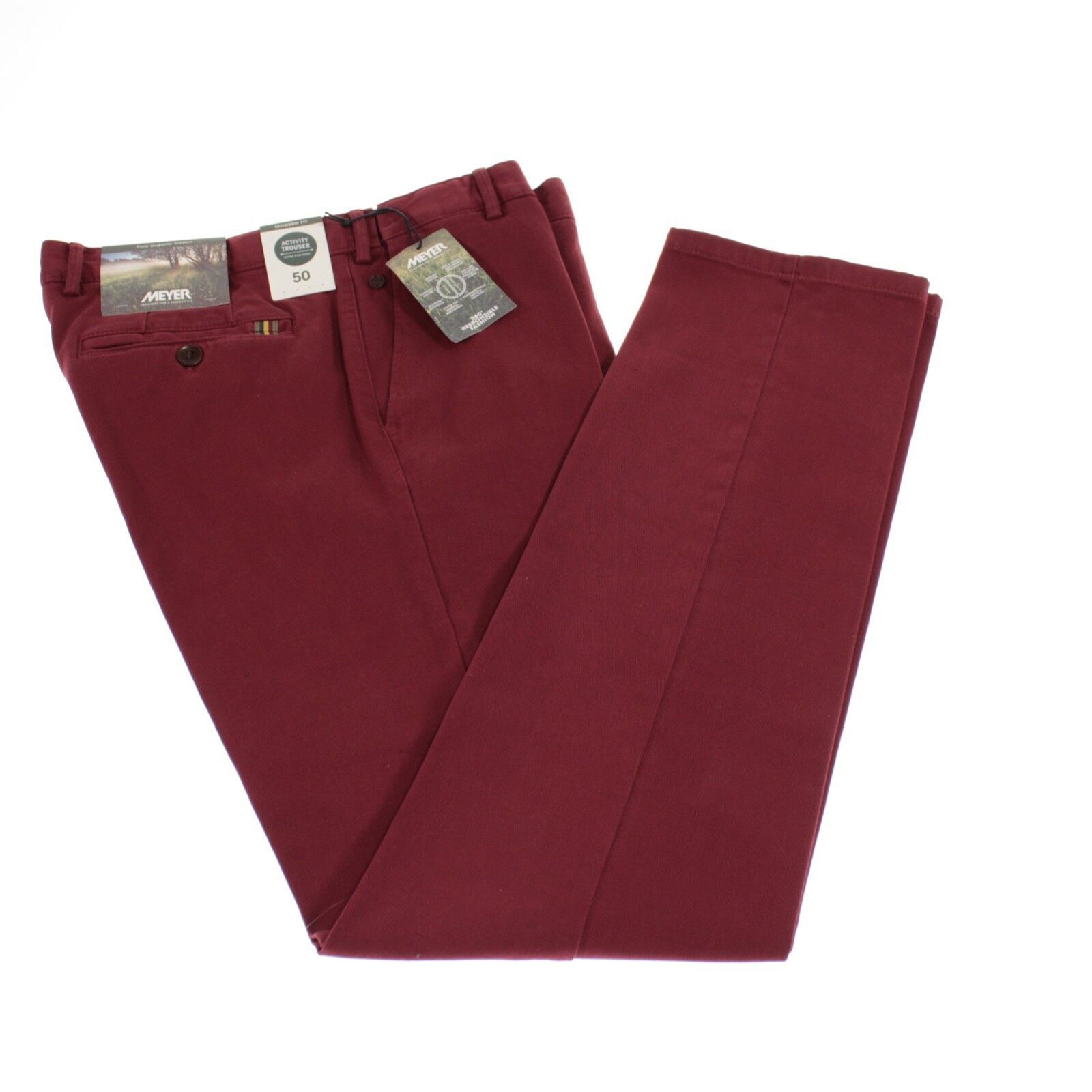 Other Meyer New with tags Chinos Size 34 US In Red Size US 34 / EU 50 - 2 Thumbnail
