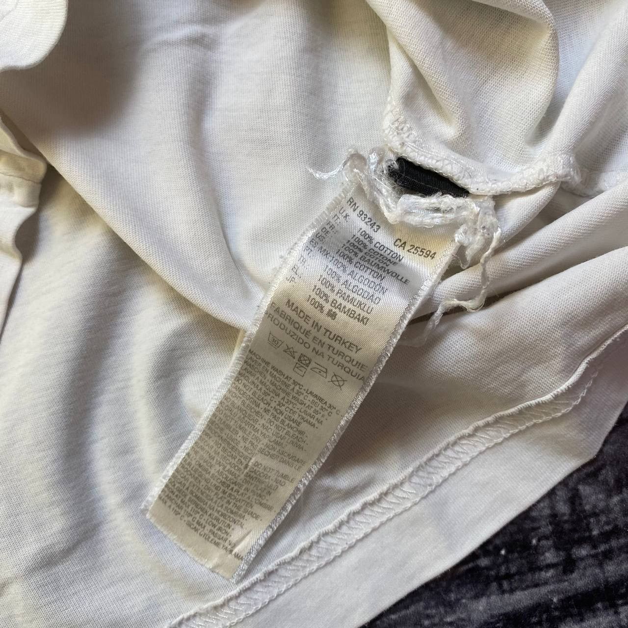 Diesel Diesel Wolf Embroidered Graphic T-Shirt White Size L (2010s) Size US L / EU 52-54 / 3 - 5 Thumbnail