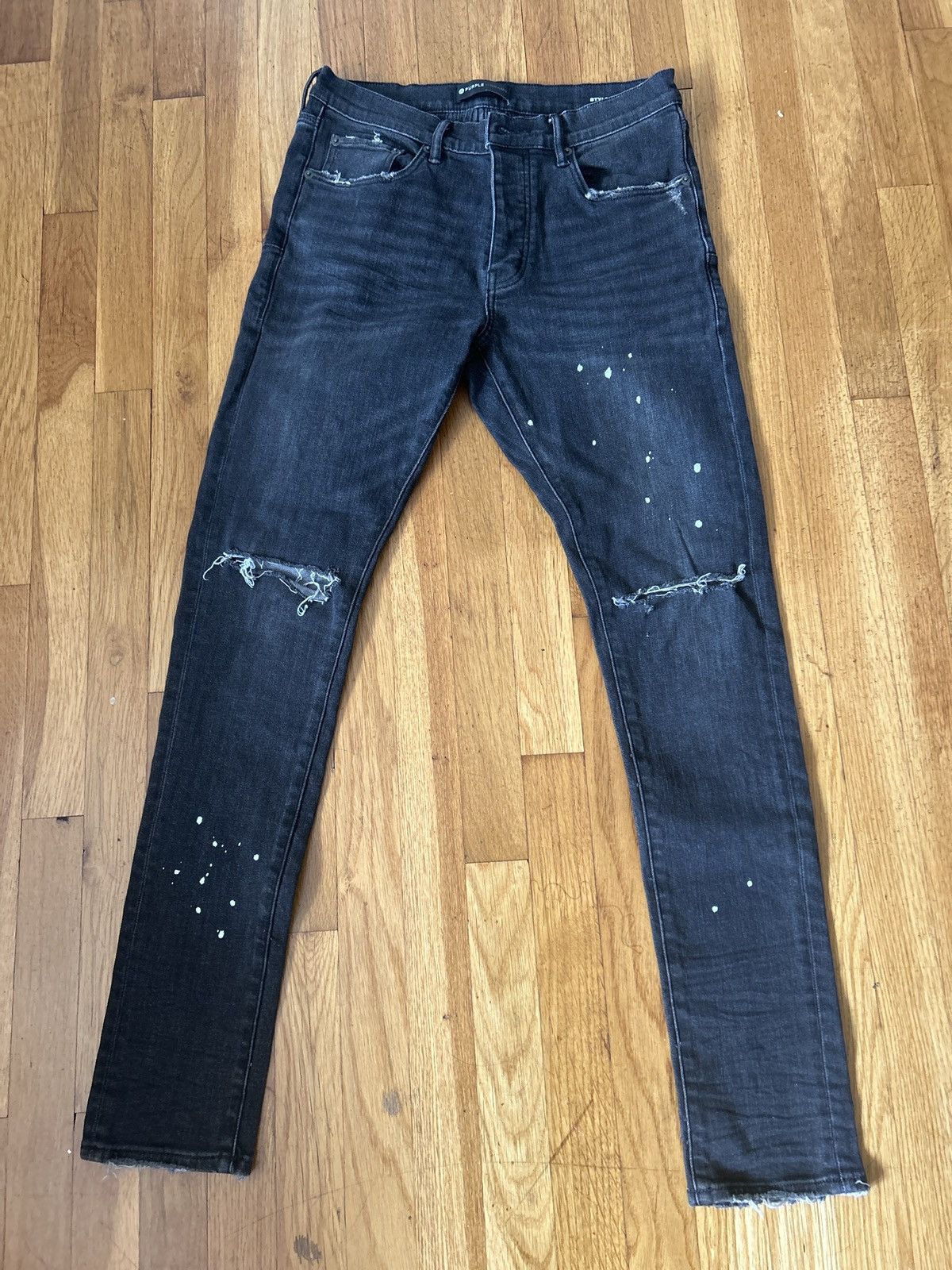 Purple Brand Purple Brand Ripped Jeans Size US 28 / EU 44 - 1 Thumbnail