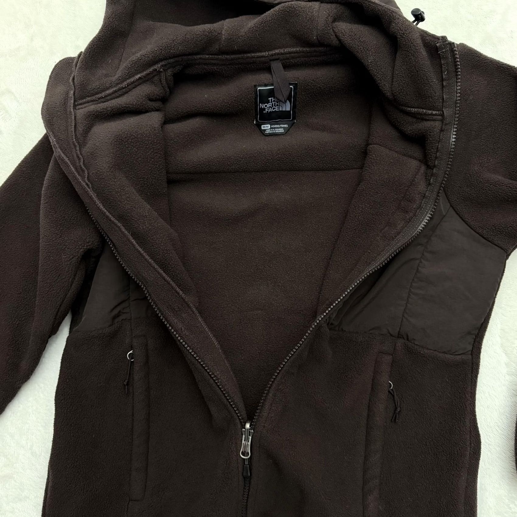 The North Face The North Face Jacket Womens Medium Brown Polartec Fleece Hooded Full Zip Warm Size M / US 6-8 / IT 42-44 - 7 Thumbnail