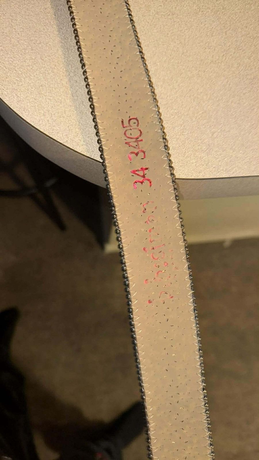 B.B. Simon Red B.B Simon Belt Size 34 - 1 Thumbnail