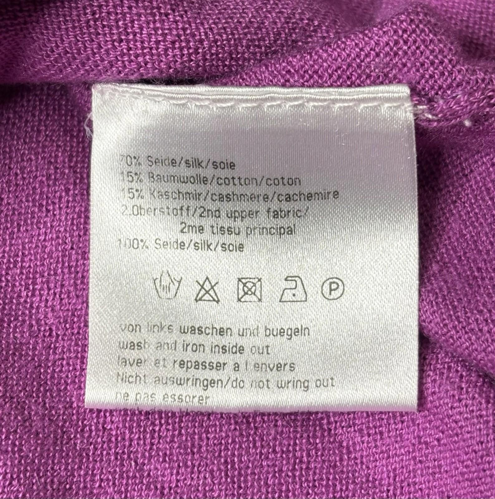 Ben Baller Basler Selection Top Womens 50 US L Silk Cashmere Germany Size L / US 10 / IT 46 - 4 Thumbnail