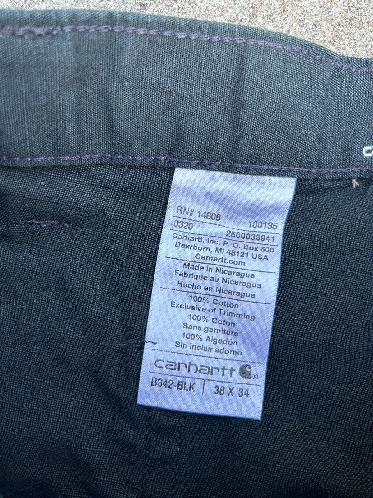 Carhartt Carhartt Tactical Cargo Carpenter Pants Size US 37 - 14 Thumbnail