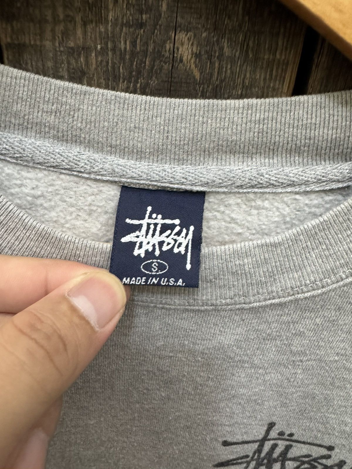 Stussy × Vintage 🔥Very Rare Vintage 90's Stussy Green Dragon Sweatshirt Size US S / EU 44-46 / 1 - 6 Thumbnail