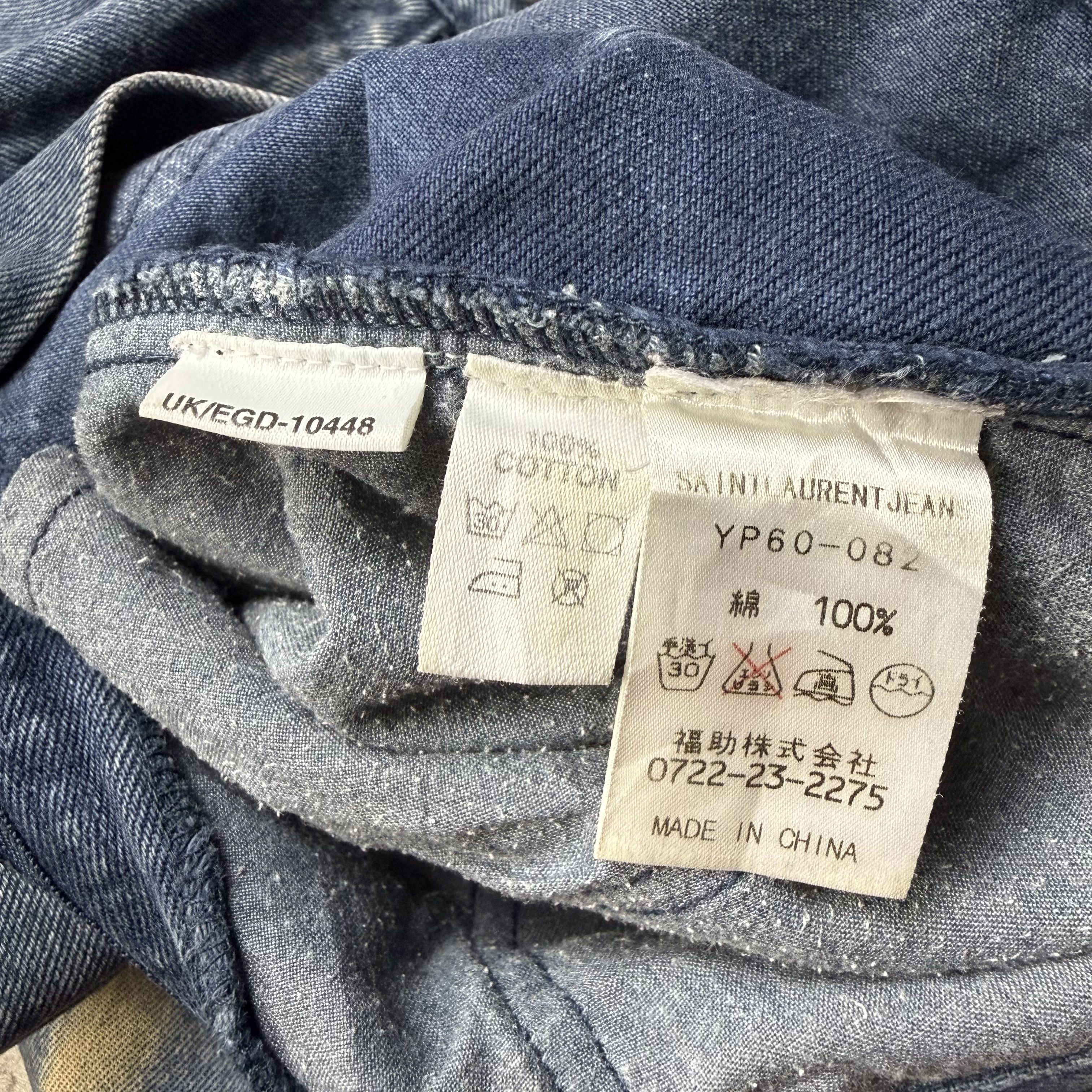 Saint Laurent Paris Saint Laurent Jeans Denim Size US 31 - 8 Thumbnail
