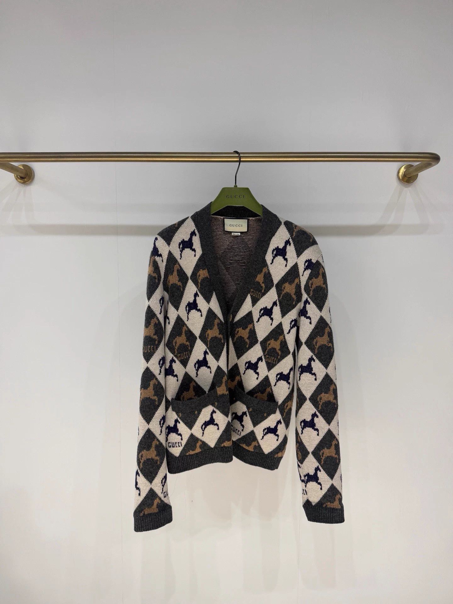 Gucci Gucci Puppy Cardigan 99 New XS Oversized 104/67cm Size US XS / EU 42 / 0 - 1 Thumbnail