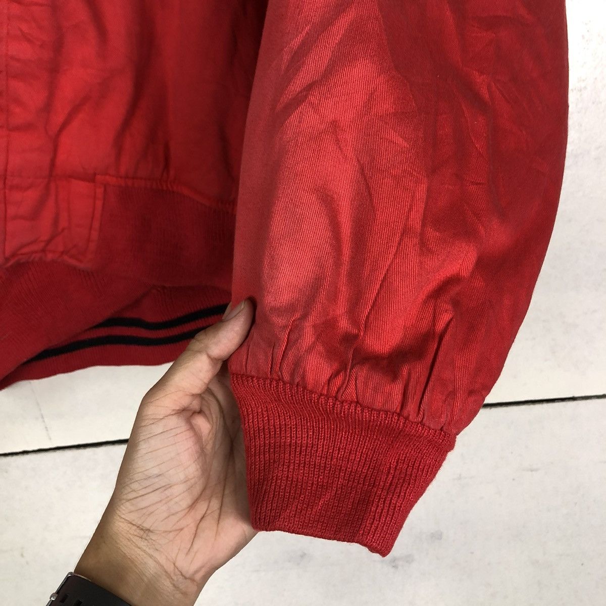 Japanese Brand 🔥VINTAGE RIOT RIOT BOMBER JACKET NEO BLOOD BIG LOGO JAPAN Size US M / EU 48-50 / 2 - 16 Thumbnail