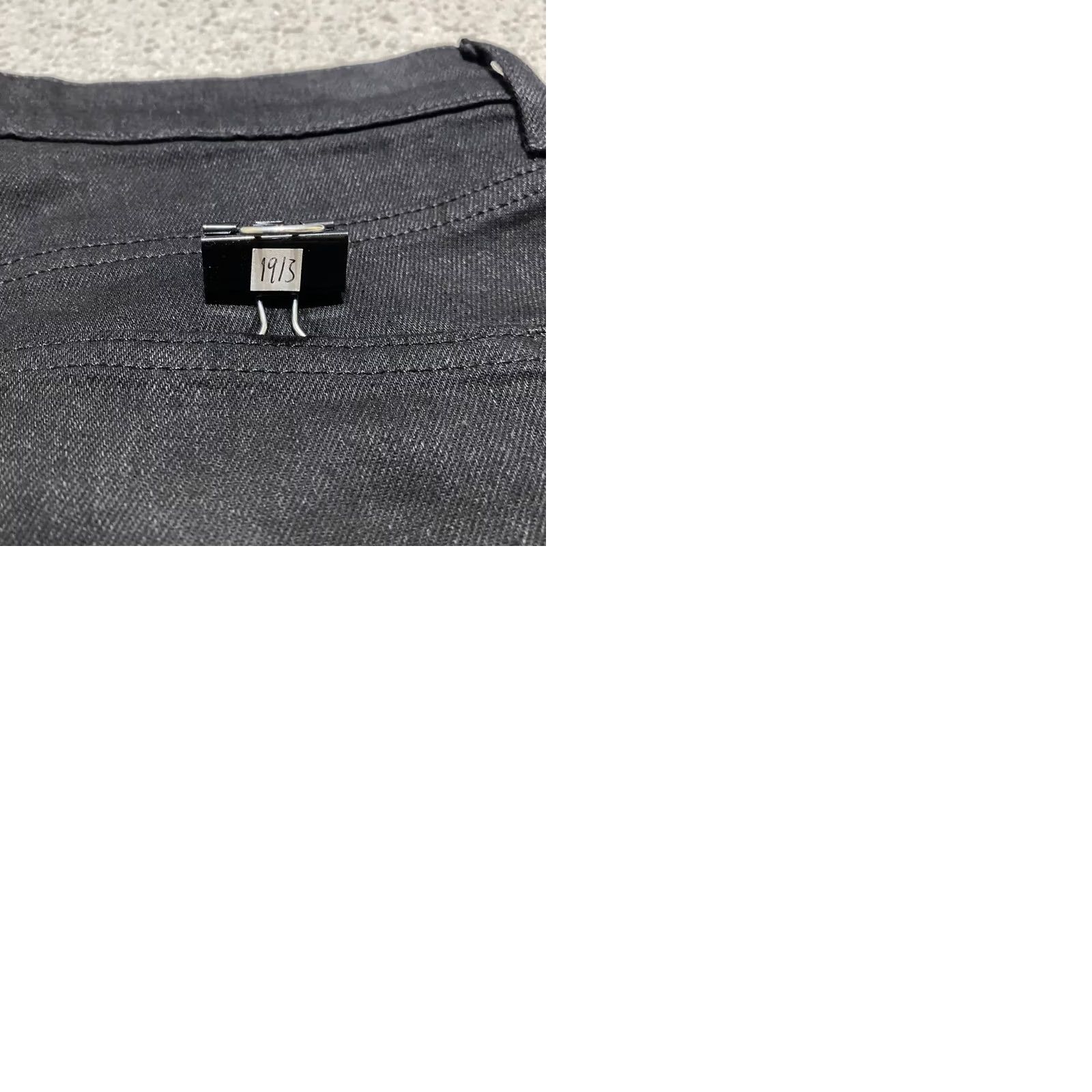 Everlane Everlane Jeans Black Dark Wash Bootcut High Rise 27 in. Denim Crop 5-Pocket Regular Womens Size 27" / US 4 / IT 40 - 9 Thumbnail