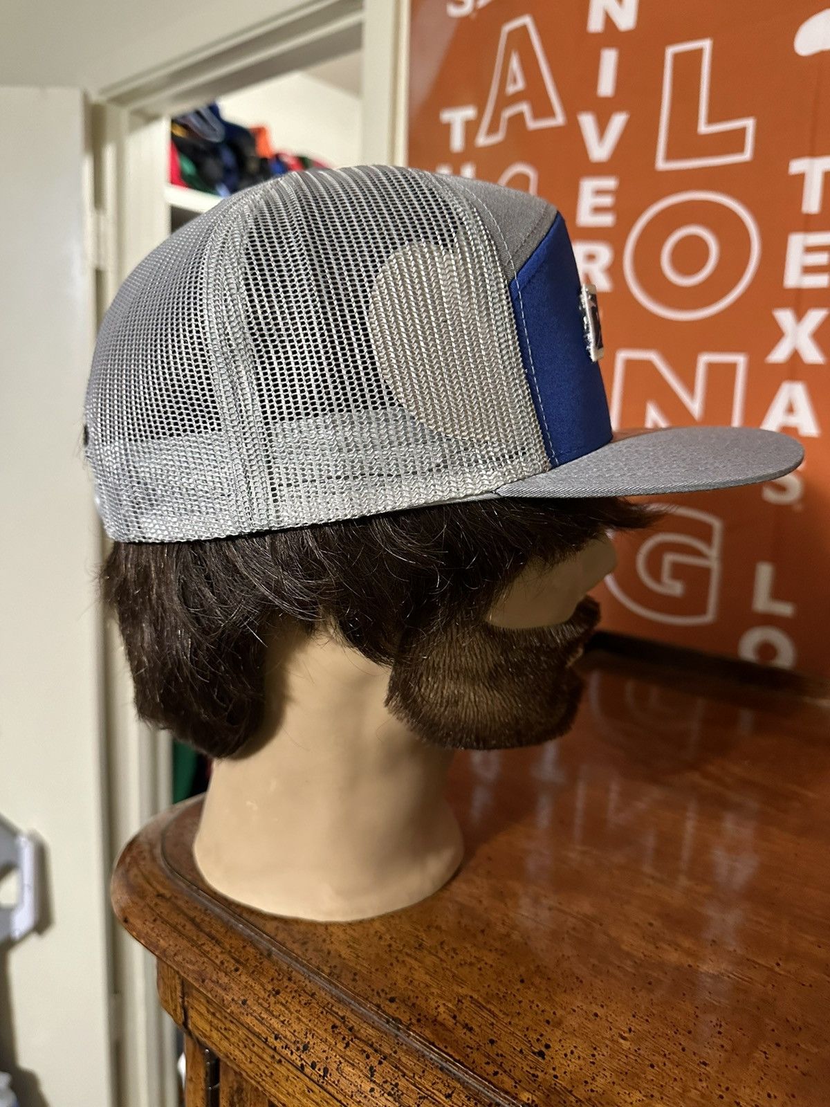 Anti Social Social Club × NFL × Vintage Vintage USPS NFL Detroit Lions “blue & grey” hat 00s Size ONE SIZE - 3 Thumbnail