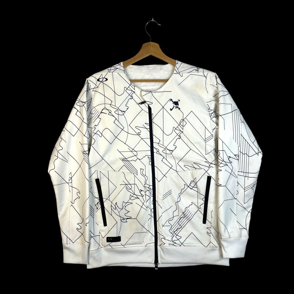 Oakley OAKLEY PERFOMANCE FLEECE / NYLON FULL ZIP REVERSIBLE JACKET Size US L / EU 52-54 / 3 - 1 Thumbnail