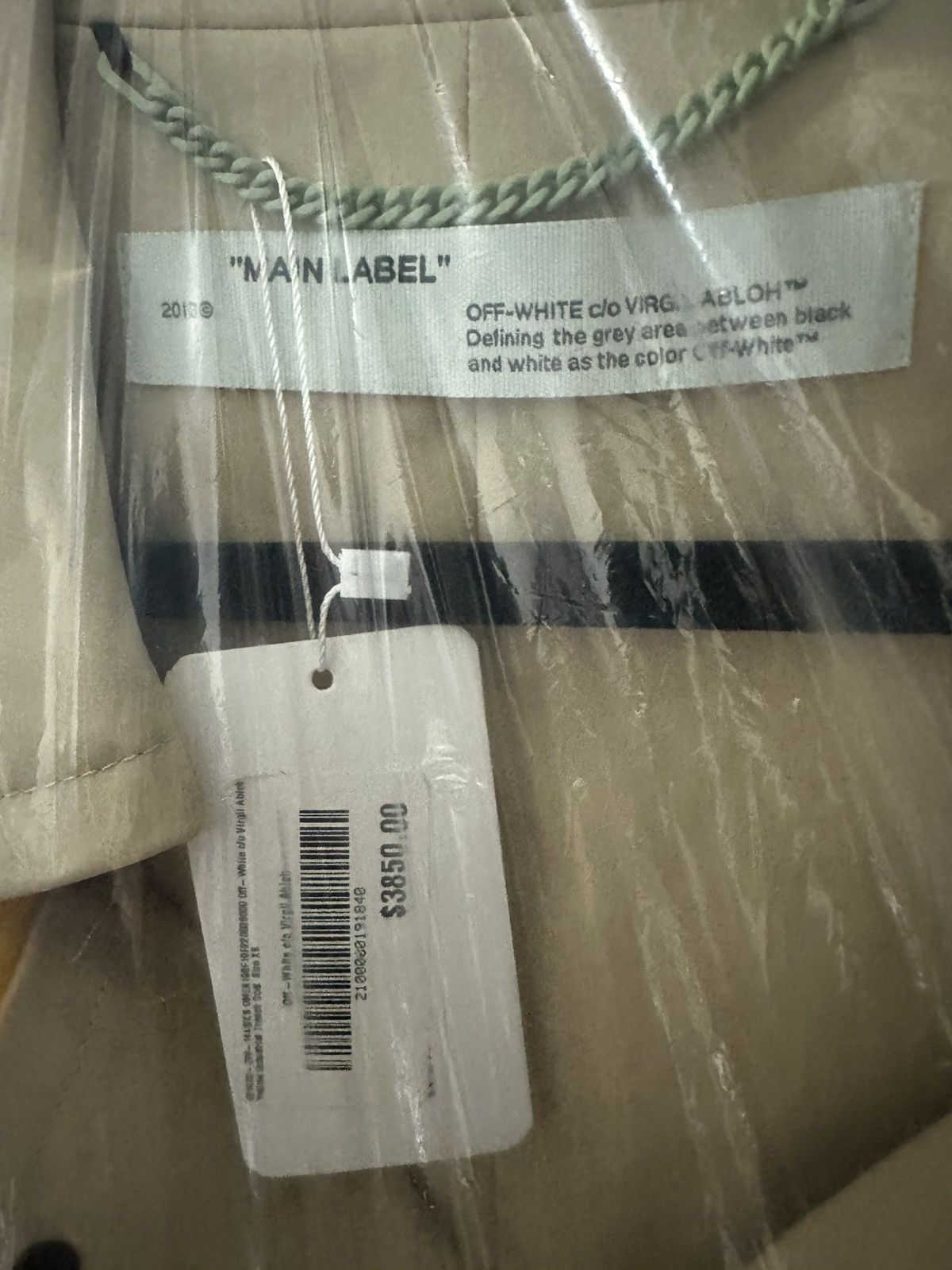 Off-White Off White Raincoat x Peacoat Size US XS / EU 42 / 0 - 11 Thumbnail