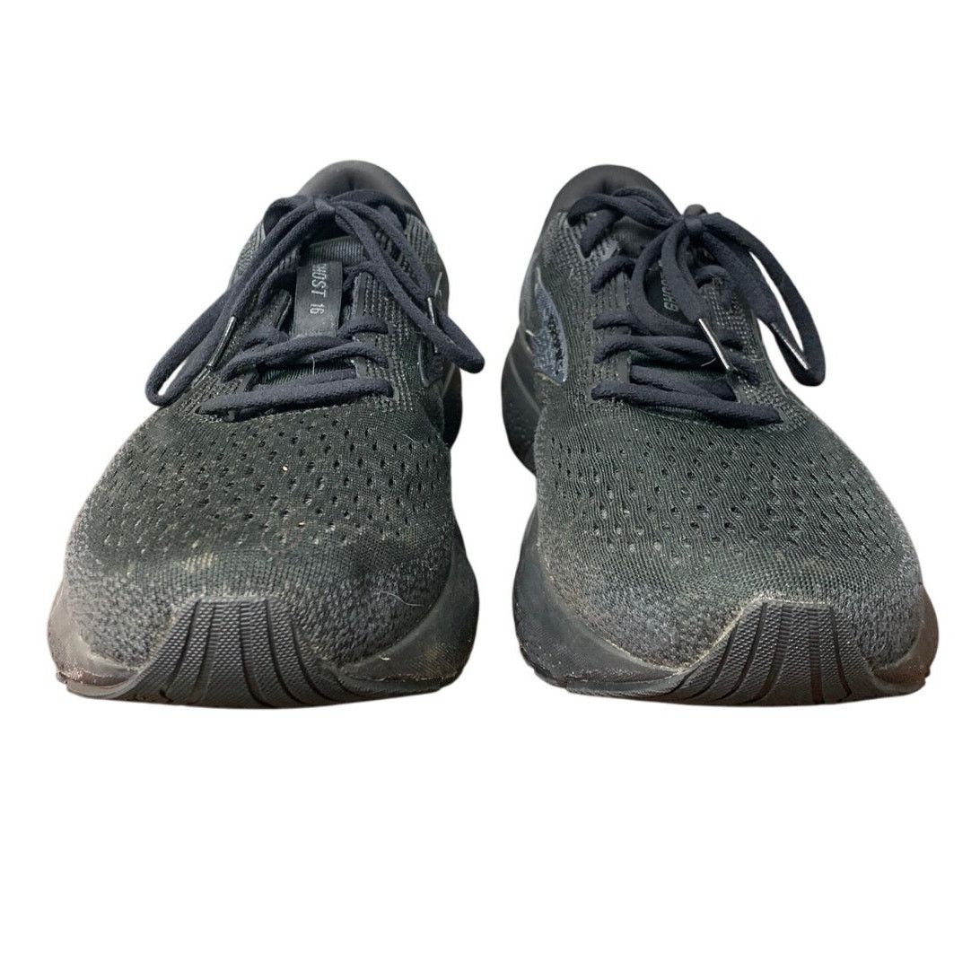 Brooks Brooks Mens Size 11.5 Ghost 16 Black Walking Running Shoes Size US 11.5 / EU 44-45 - 7 Thumbnail