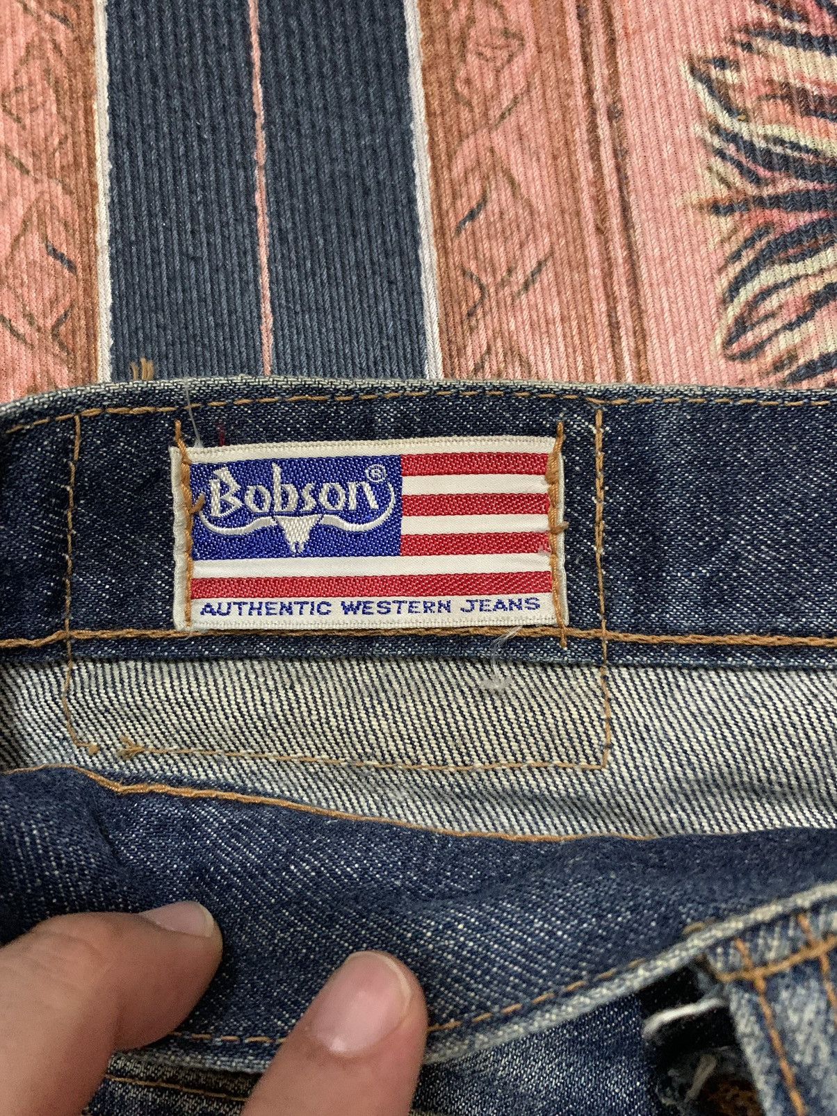 If Six Was Nine 💥Flare💥 Vintage Bobson Bootcut Jeans Faded Size US 30 / EU 46 - 11 Thumbnail