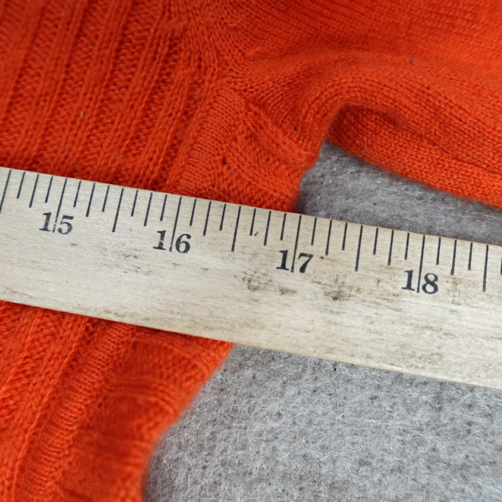 Diane von Furstenberg DVF Sweater Small Orange Wool Blend Kingston NEW READ Diane Von Furstenberg Women Pullover Crew Neck Long Sleeve Knits Casual Winter Spring Fall XS? Size S / US 4 / IT 40 - 3 Thumbnail