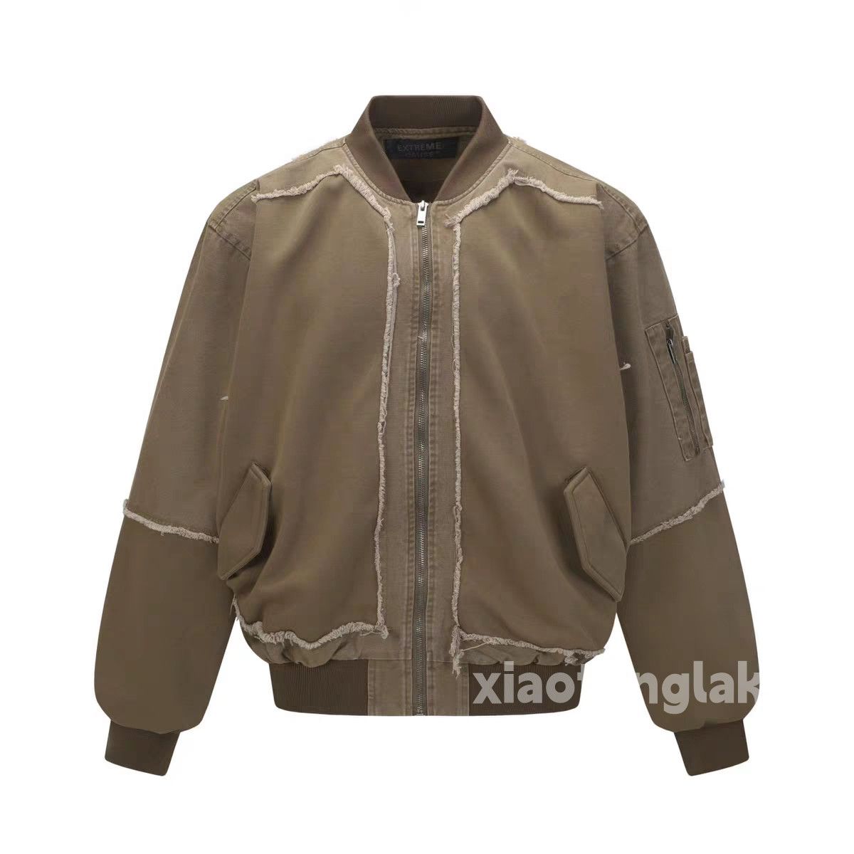Vintage Unisex outdoor utility workwear patchwork bomber jacket Size US S / EU 44-46 / 1 - 1 Thumbnail