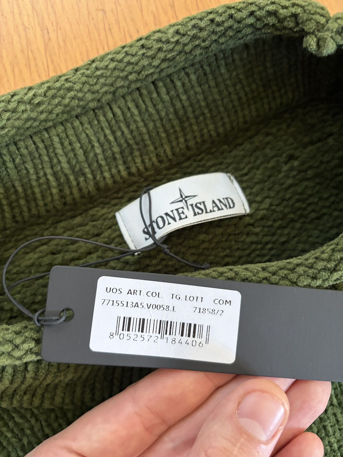 Stone Island Stone Island chenille pullover Size US L / EU 52-54 / 3 - 3 Thumbnail