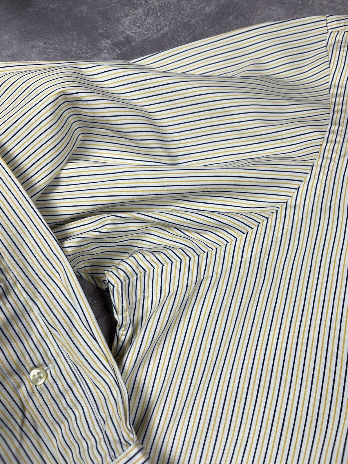 Polo Ralph Lauren Vintage Polo Ralph Lauren Regent Striped Shirt 90s Y2K Hype Size US XXL / EU 58 / 5 - 5 Thumbnail