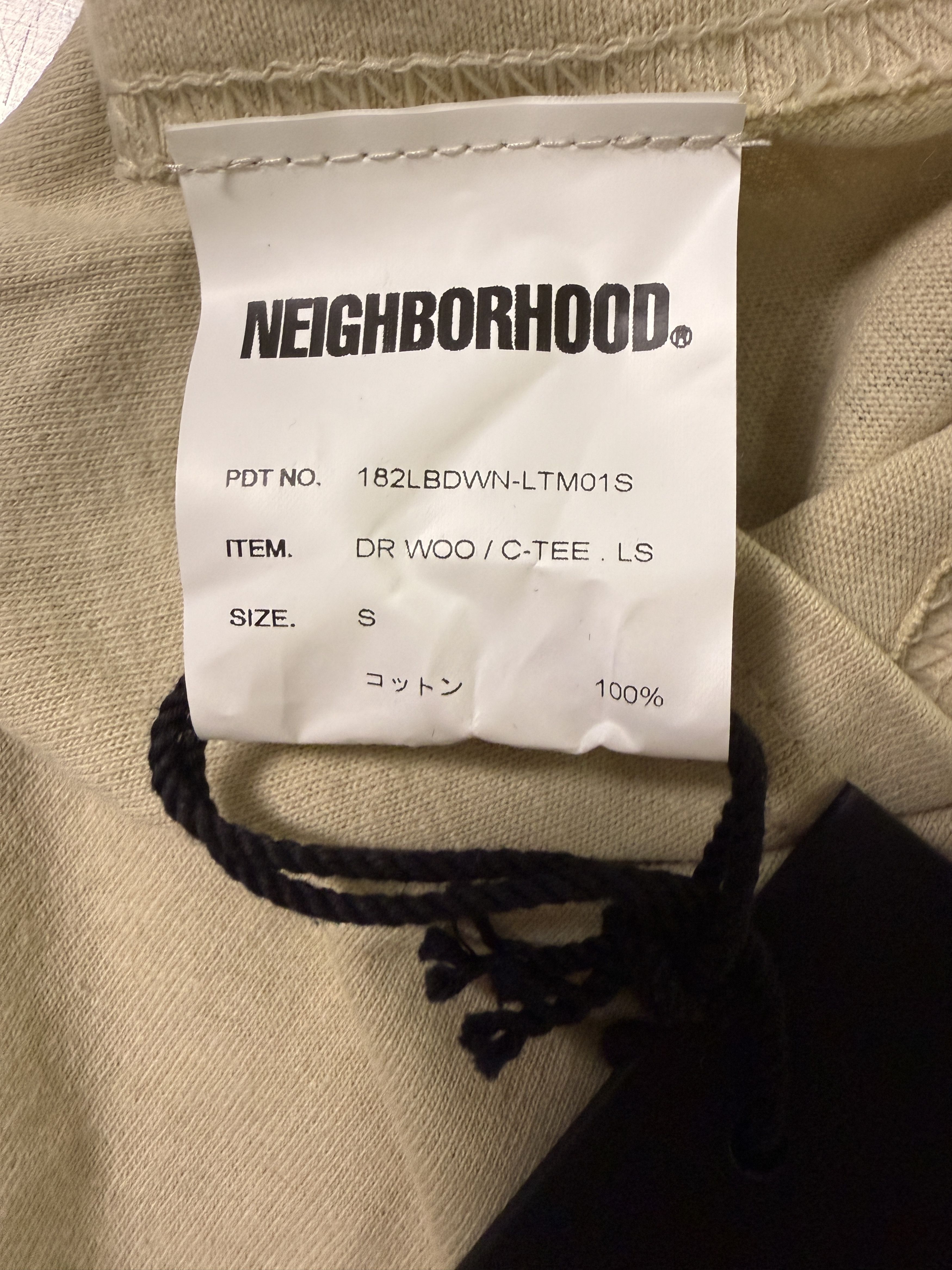 Neighborhood Neighborhood x Dr Woo Long Sleeve C-Tee Size US S / EU 44-46 / 1 - 6 Thumbnail