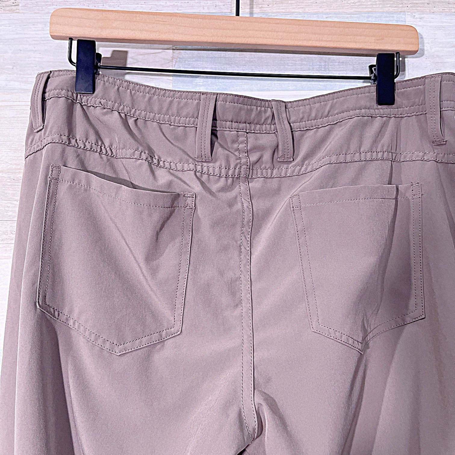 Toad&Co TOAD & CO Jetlite Crop Pants Taupe Womens 10 Size 32" / US 10 / IT 46 - 5 Thumbnail