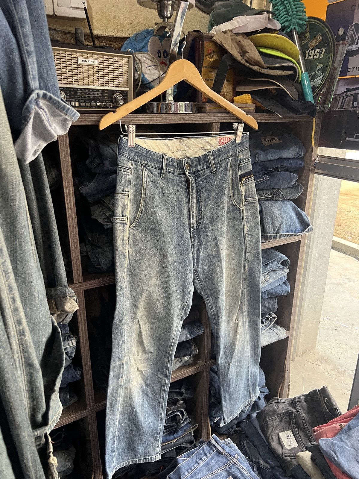 Japanese Brand 🔥Phil Smart Union Made Denim Size US 31 - 4 Thumbnail