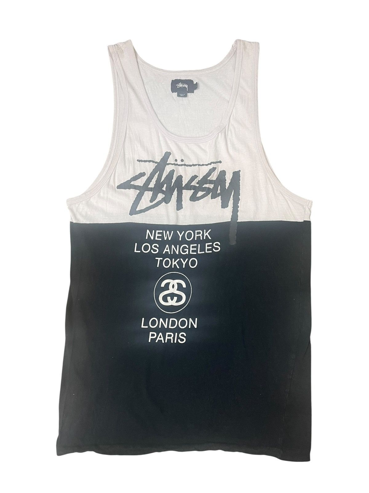 Stussy Vintage Stussy Tank Top Size US L / EU 52-54 / 3 - 1 Thumbnail