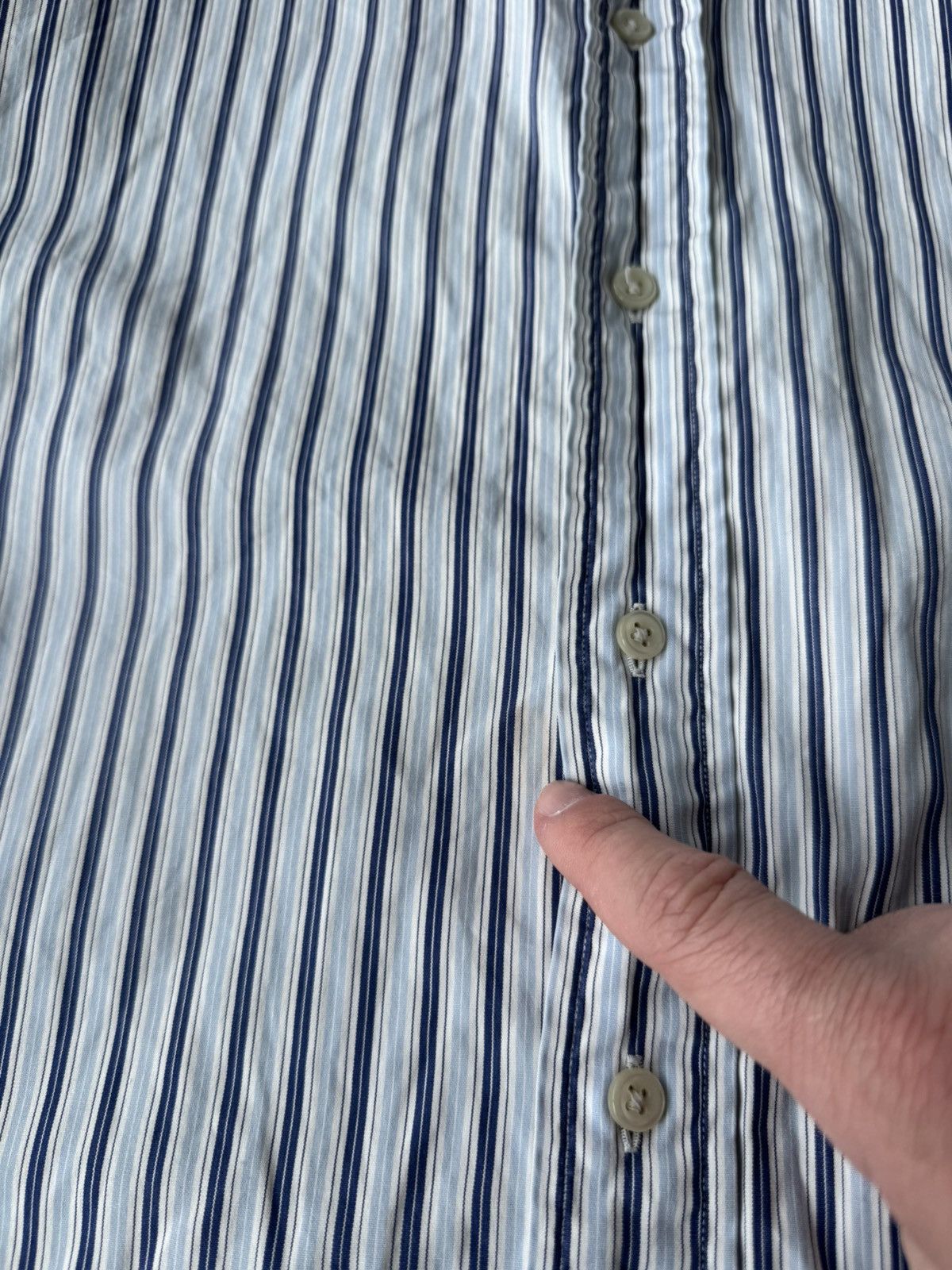 Polo Ralph Lauren Vintage Polo Ralph Lauren Stripped Long Sleeve Shirt Size US L / EU 52-54 / 3 - 6 Thumbnail