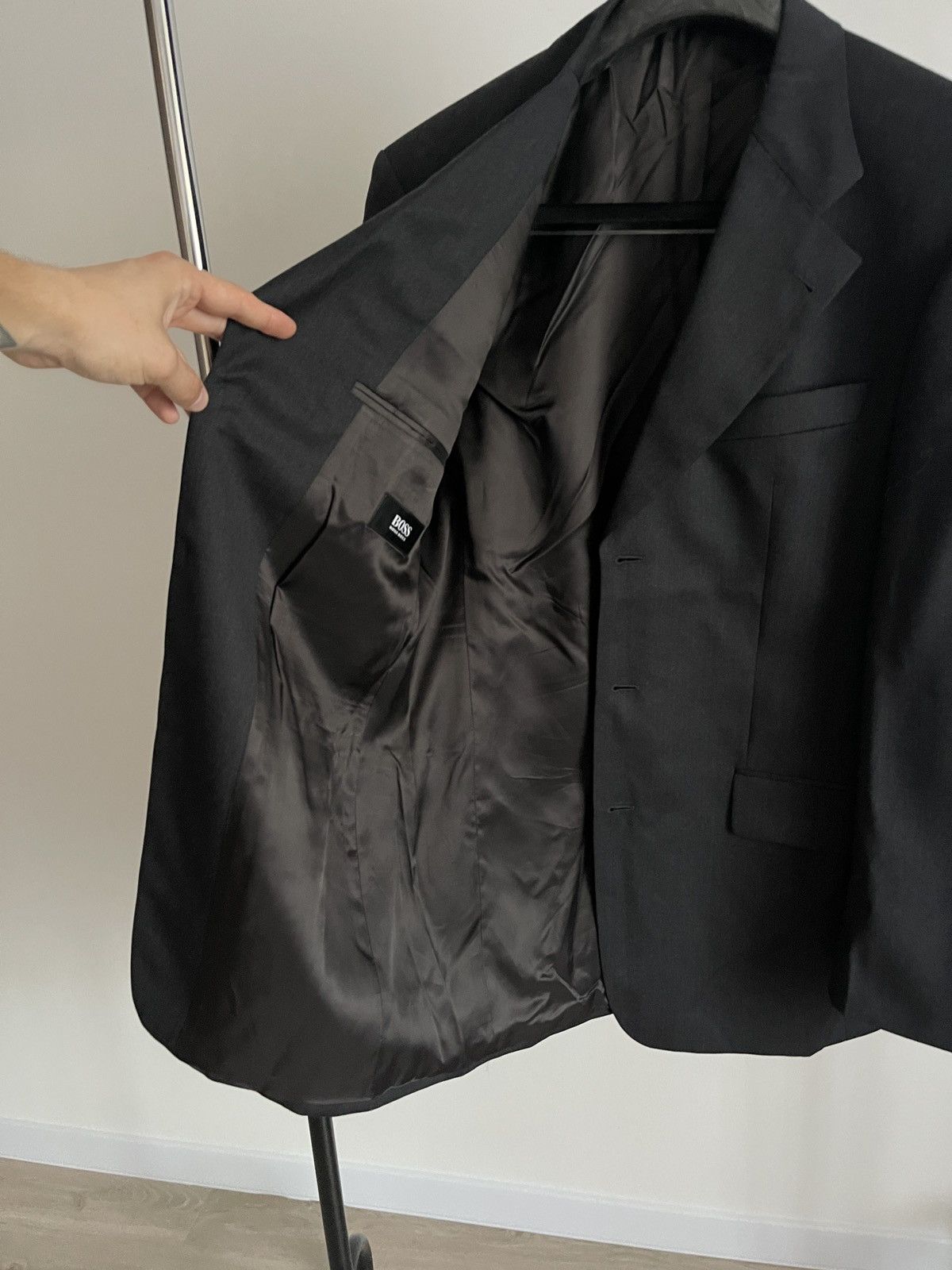 Hugo Boss Vintage hugo boss blazer classic jacket sport coat 40L Size 40L - 5 Thumbnail