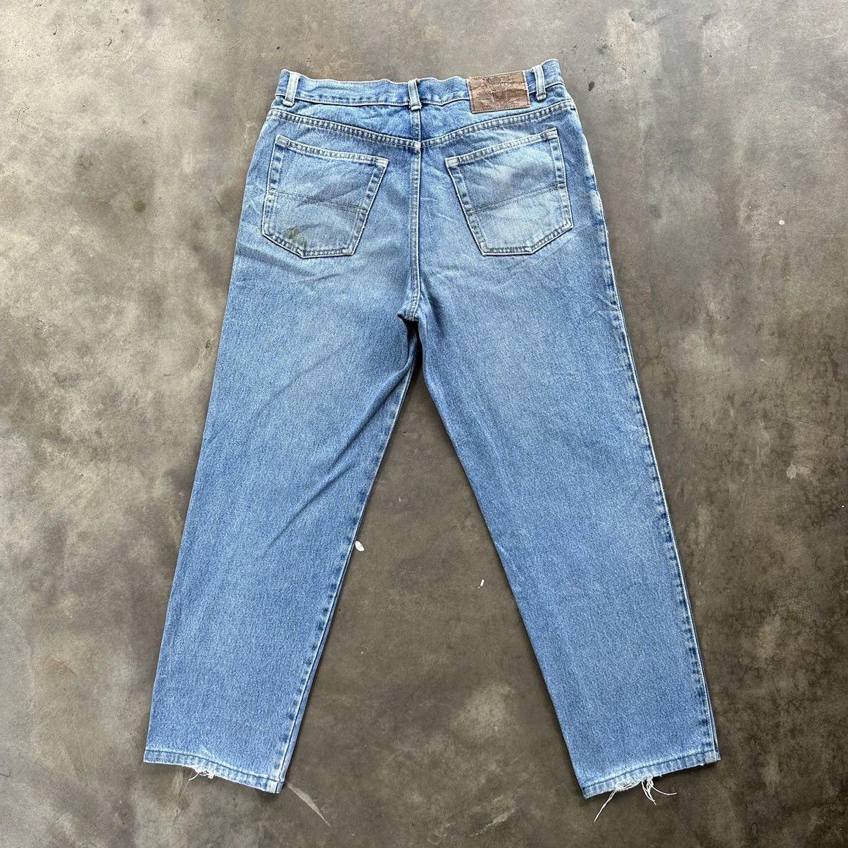 Japanese Brand Vintage Japanese Members Faded Denim Jean Pant W31 Size US 31 - 9 Thumbnail