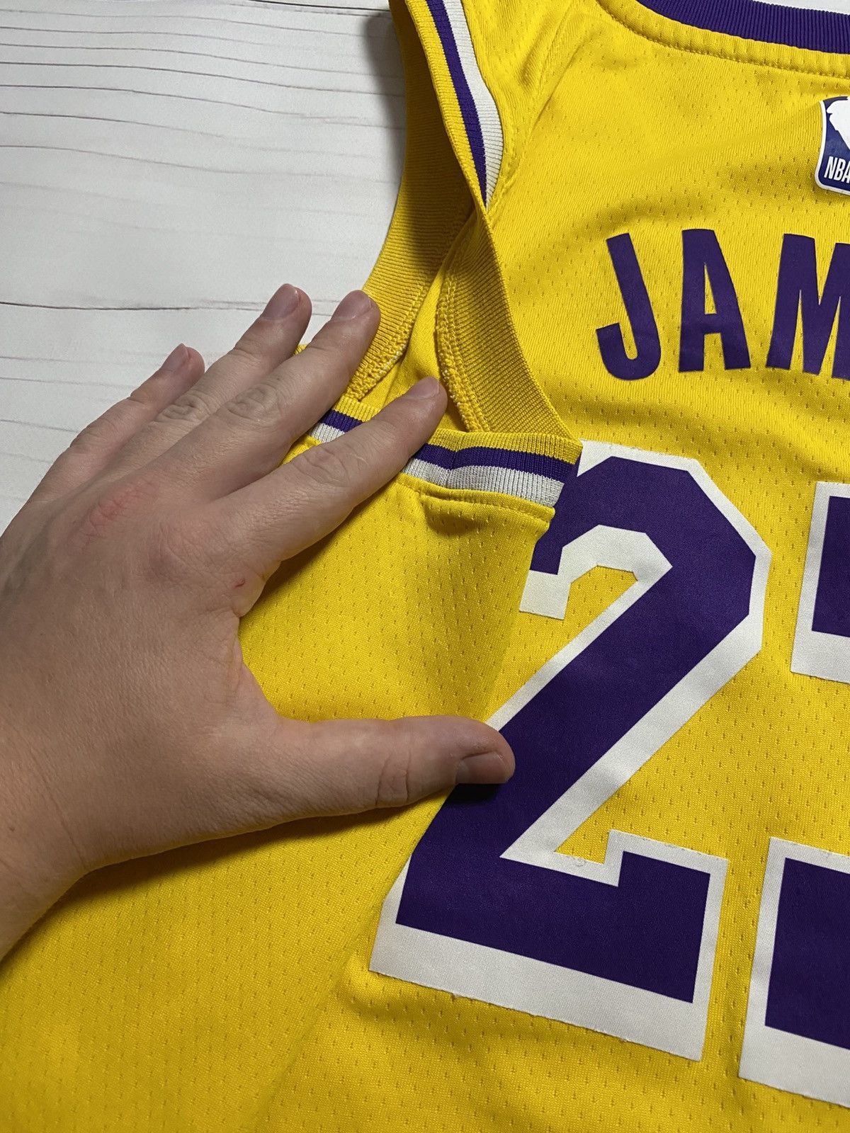 NBA × Nike NBA Nike Lakers #23 LeBron James y2k jersey Size US S / EU 44-46 / 1 - 14 Thumbnail