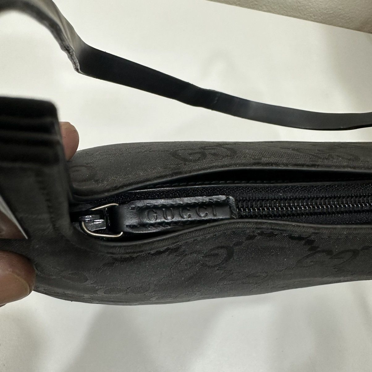 Gucci GUCCI GG BIG MONOGRAM CANVAS SHOULDER BAG 14 Size ONE SIZE - 9 Thumbnail