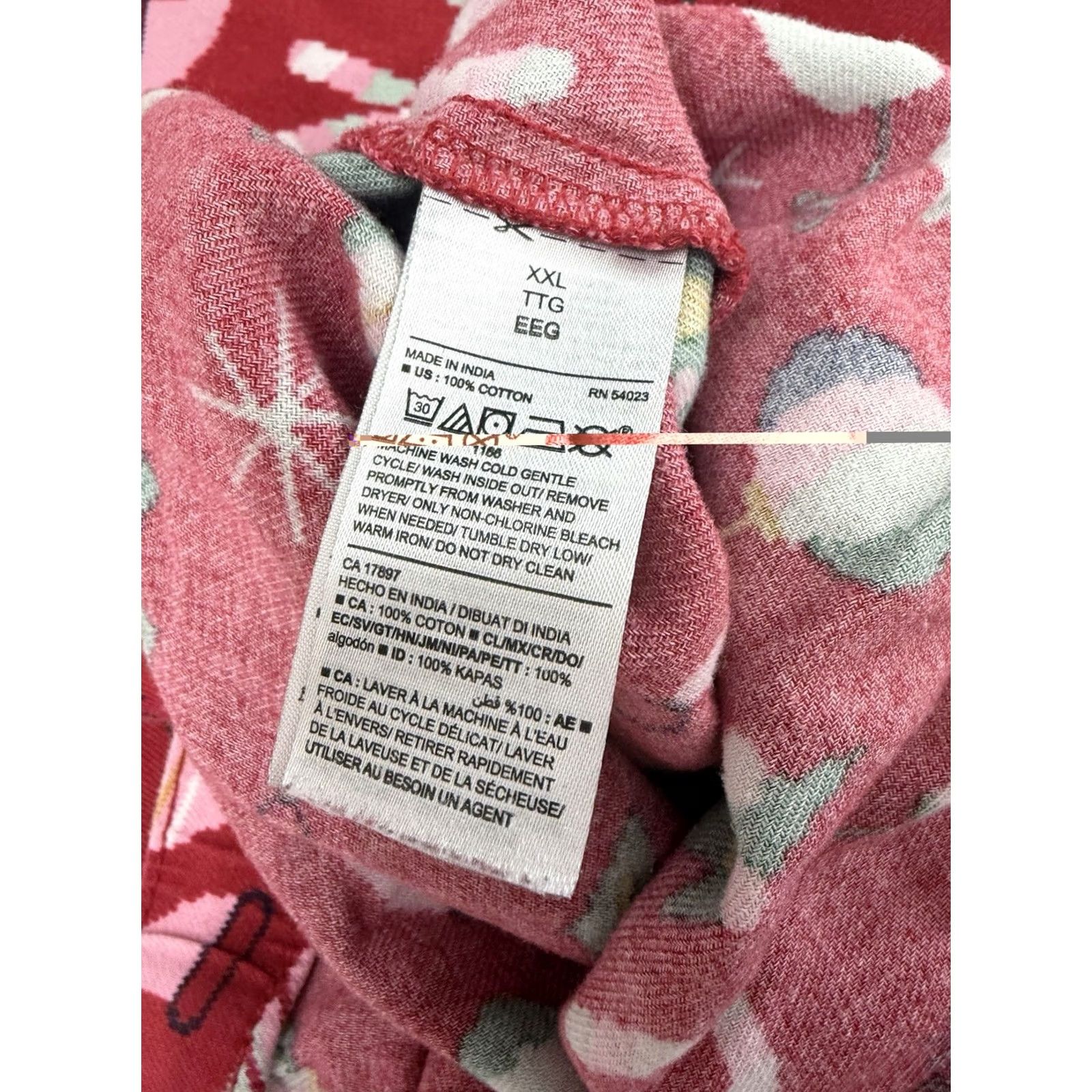 Old Navy Old Navy Womens Pajama Pants XXL Red Christmas Holiday Pants Nightwear Womens XL? Size 40" / US 18 - 5 Thumbnail