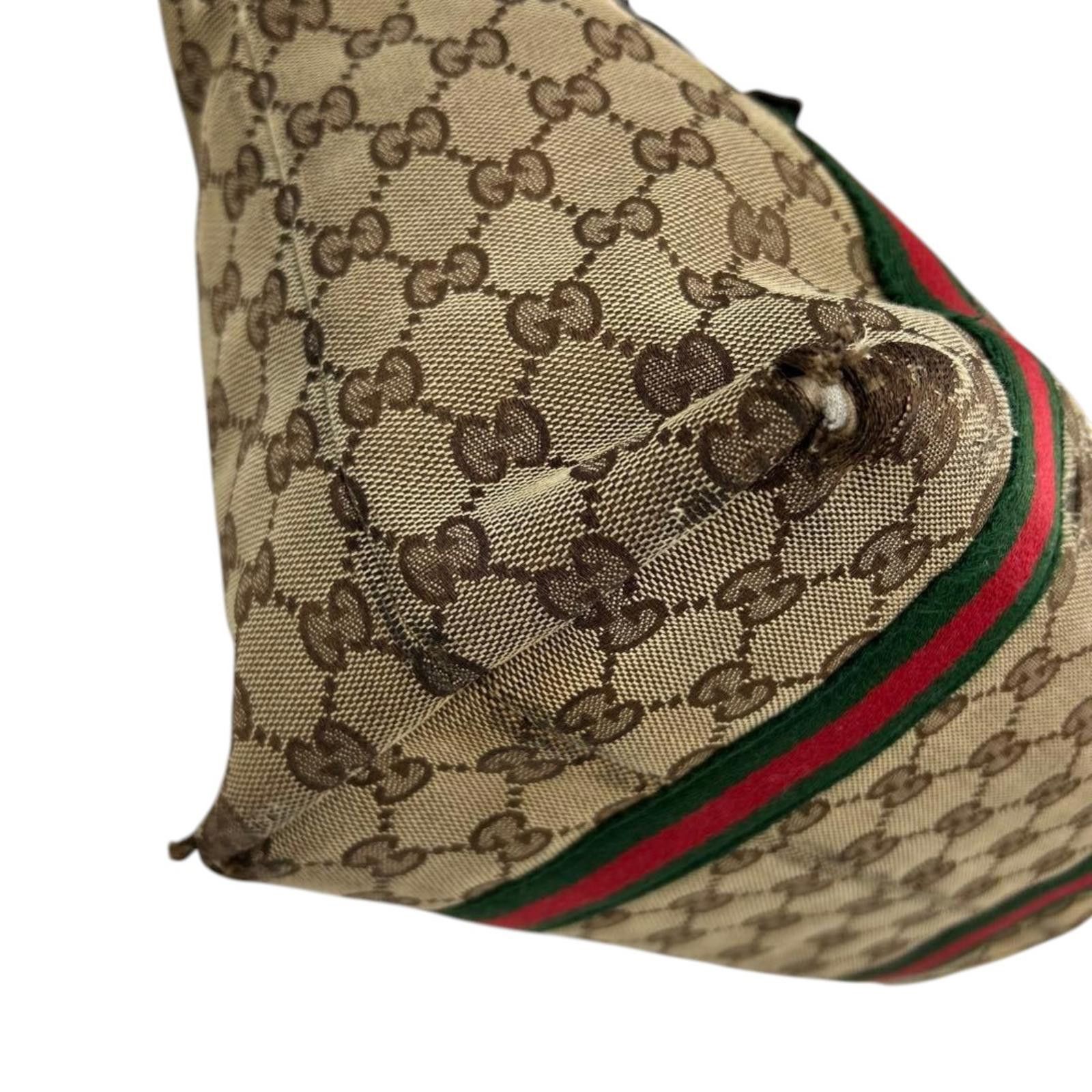 Gucci Gucci - Vintage GG Canvas Tote Bag Size ONE SIZE - 3 Thumbnail