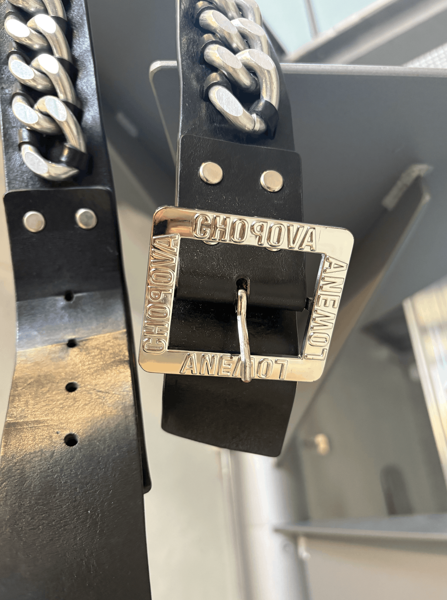 Chopova Lowena Chopova Lowena Iconic Chain Belt – Size S (Fits 28/30 Men’s) Size ONE SIZE - 2 Thumbnail