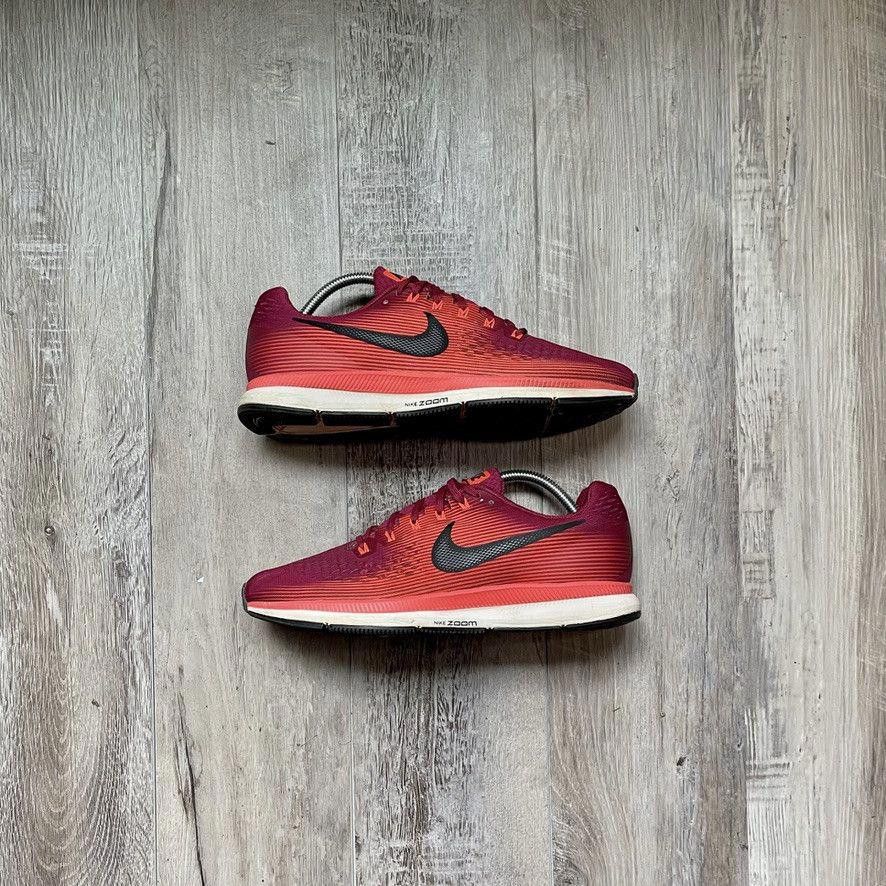 Nike NIKE • Zoom Pegasus 34 "Red" (9M) Size US 9 / EU 42 - 1 Thumbnail